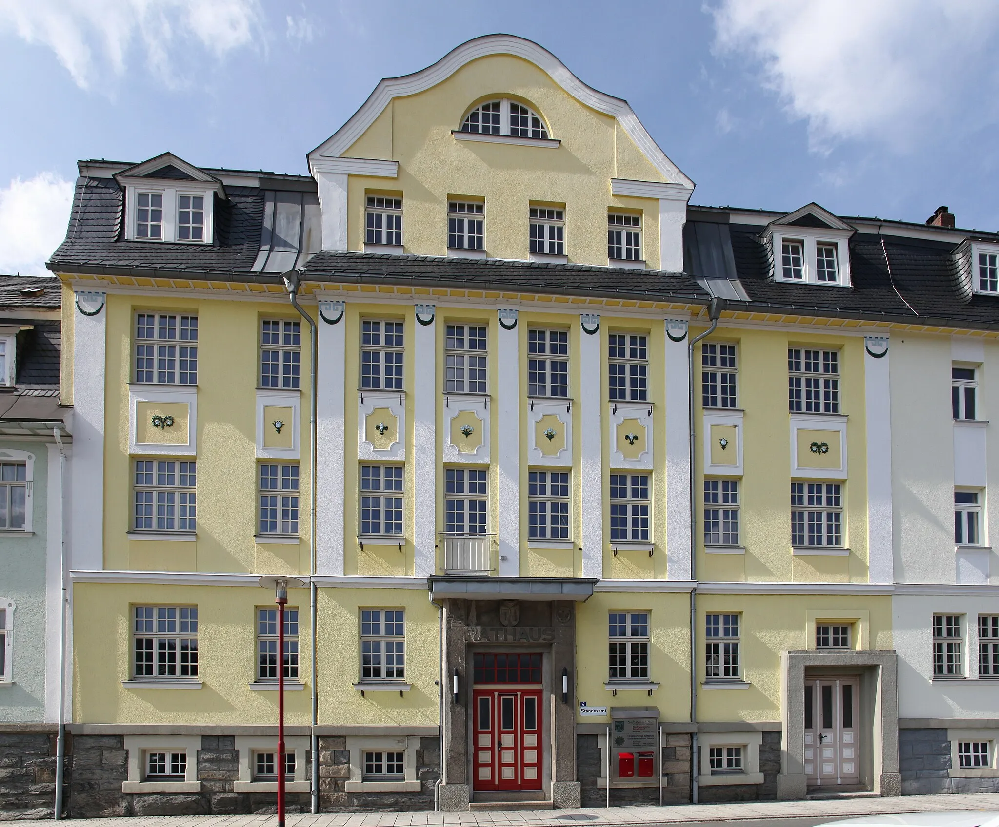 Photo showing: Rathaus in Steinach in Thüringen