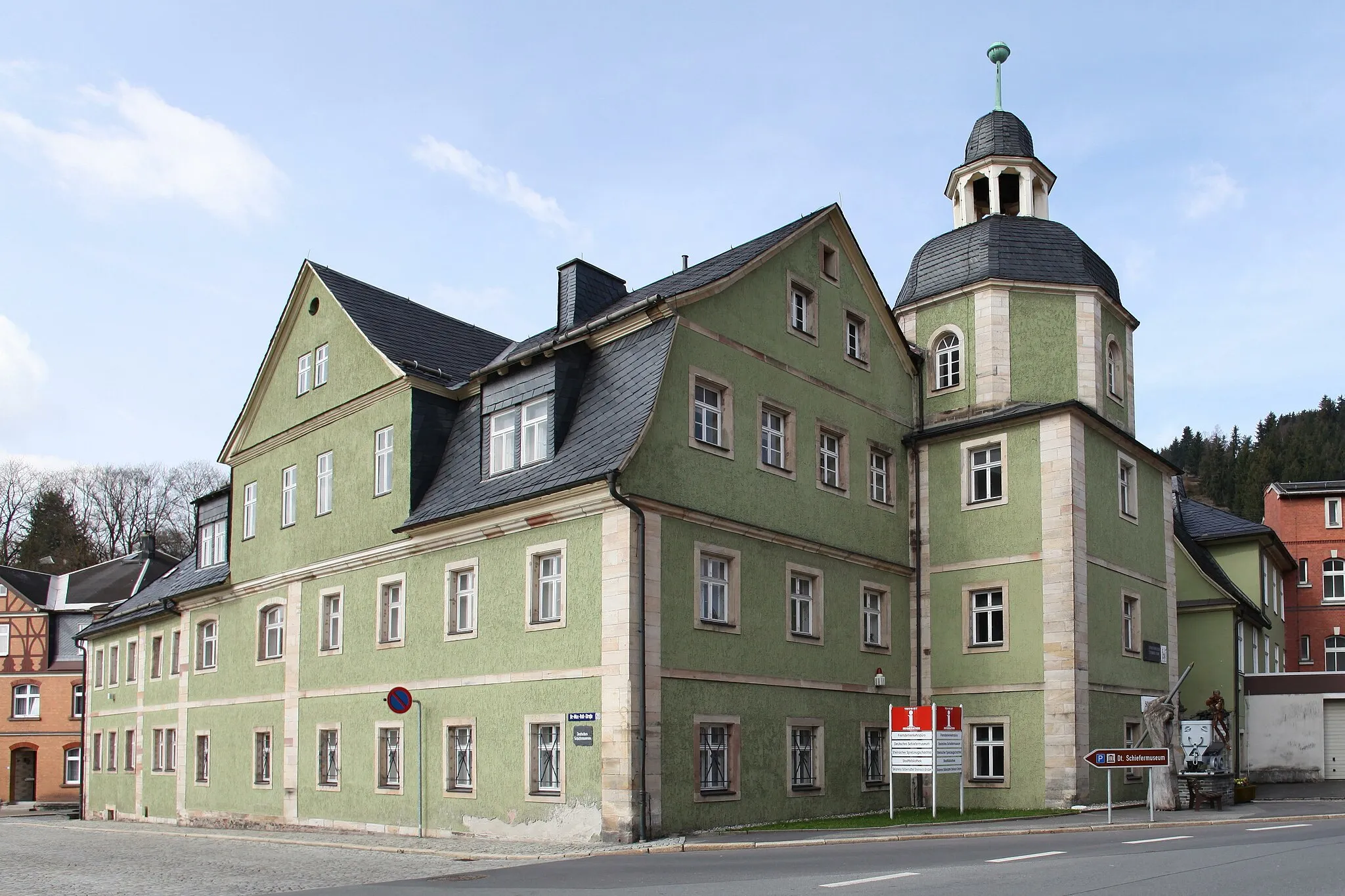 Photo showing: Ehem. Herrenhaus (sog. neues Schloss), Dr.-Max-Volk-Straße 21, Steinach in Thüringen