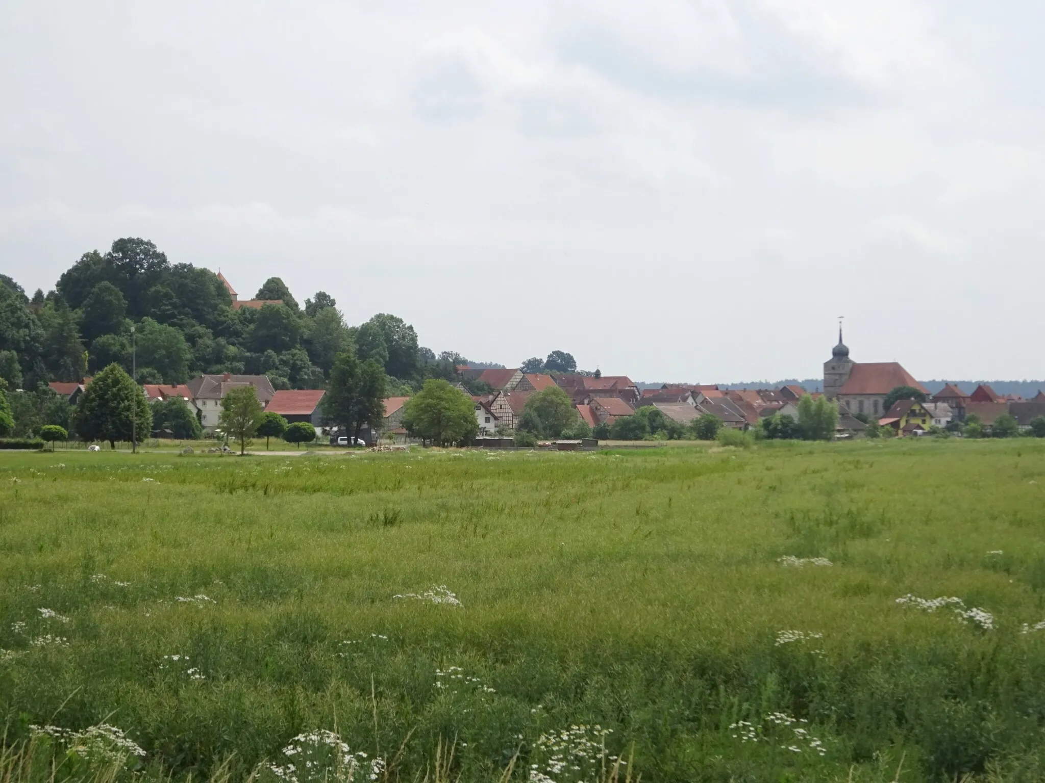 Photo showing: Blick auf Ummerstadt von Norden her.