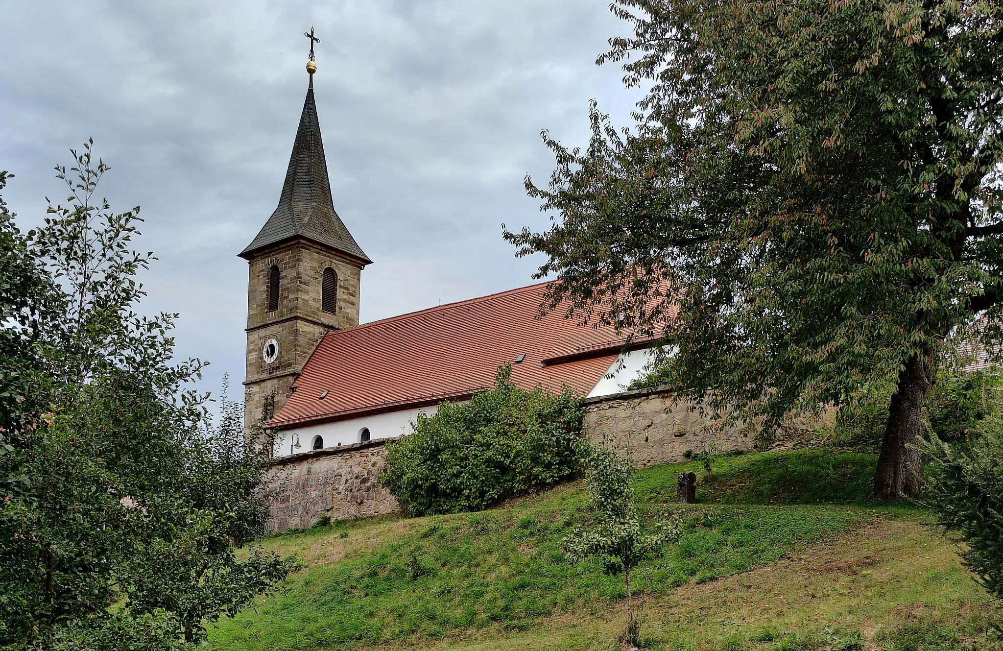 Photo showing: Katholische Pfarrkirche St. Vitus Büchenbach, Stadt Pegnitz, Landkreis Bayreuth, Oberfranken, Bayern, Deutschland