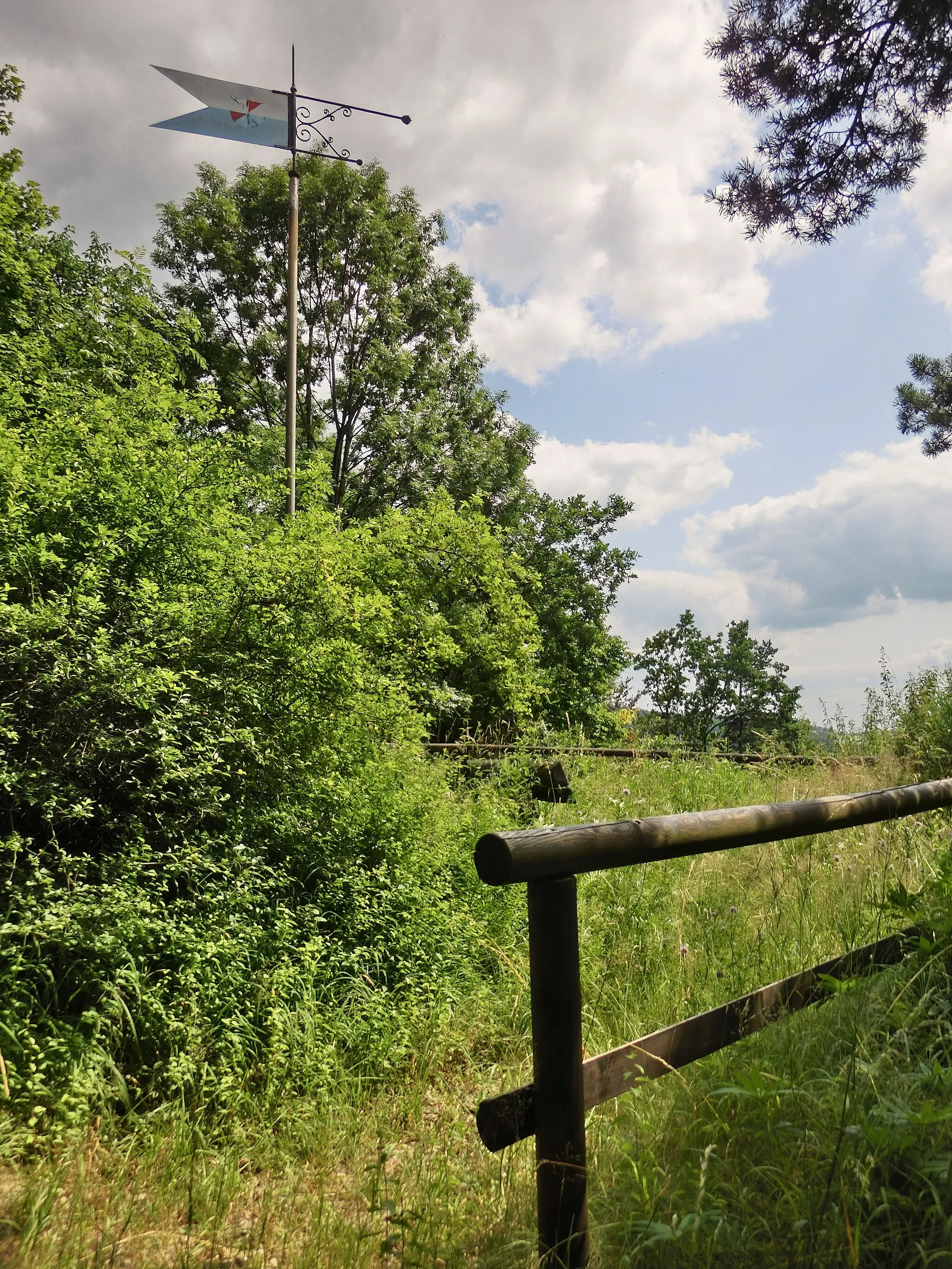 Photo showing: Aussichtspunkt "Wetterfahne"