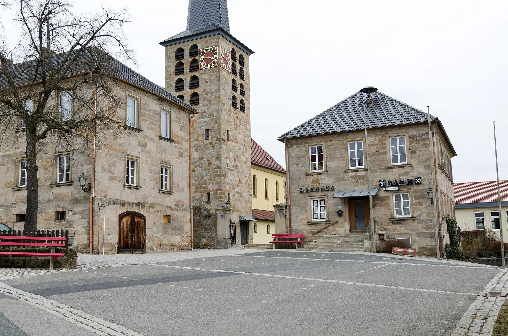 Photo showing: Marktgraitz, Marktplatz 9, 13