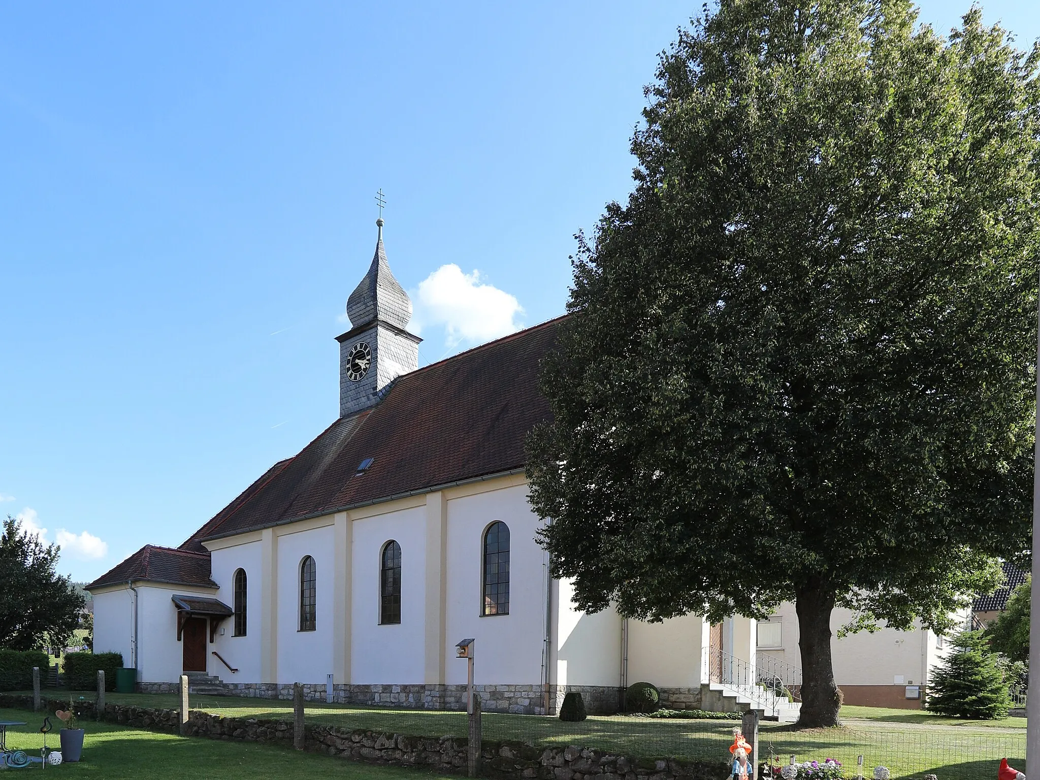 Photo showing: Katholische Filialkirche Hl. Familie in Baiersdorf, Ot von Altenkunstadt