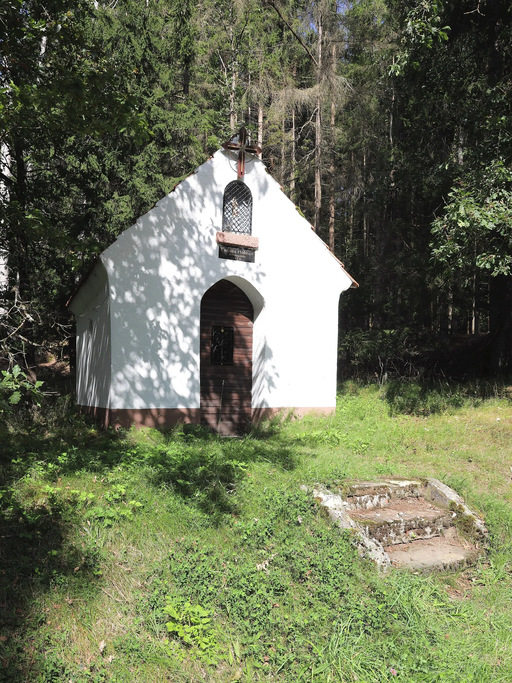 Photo showing: Wegkapelle Achatzmühle bei Marienweiher