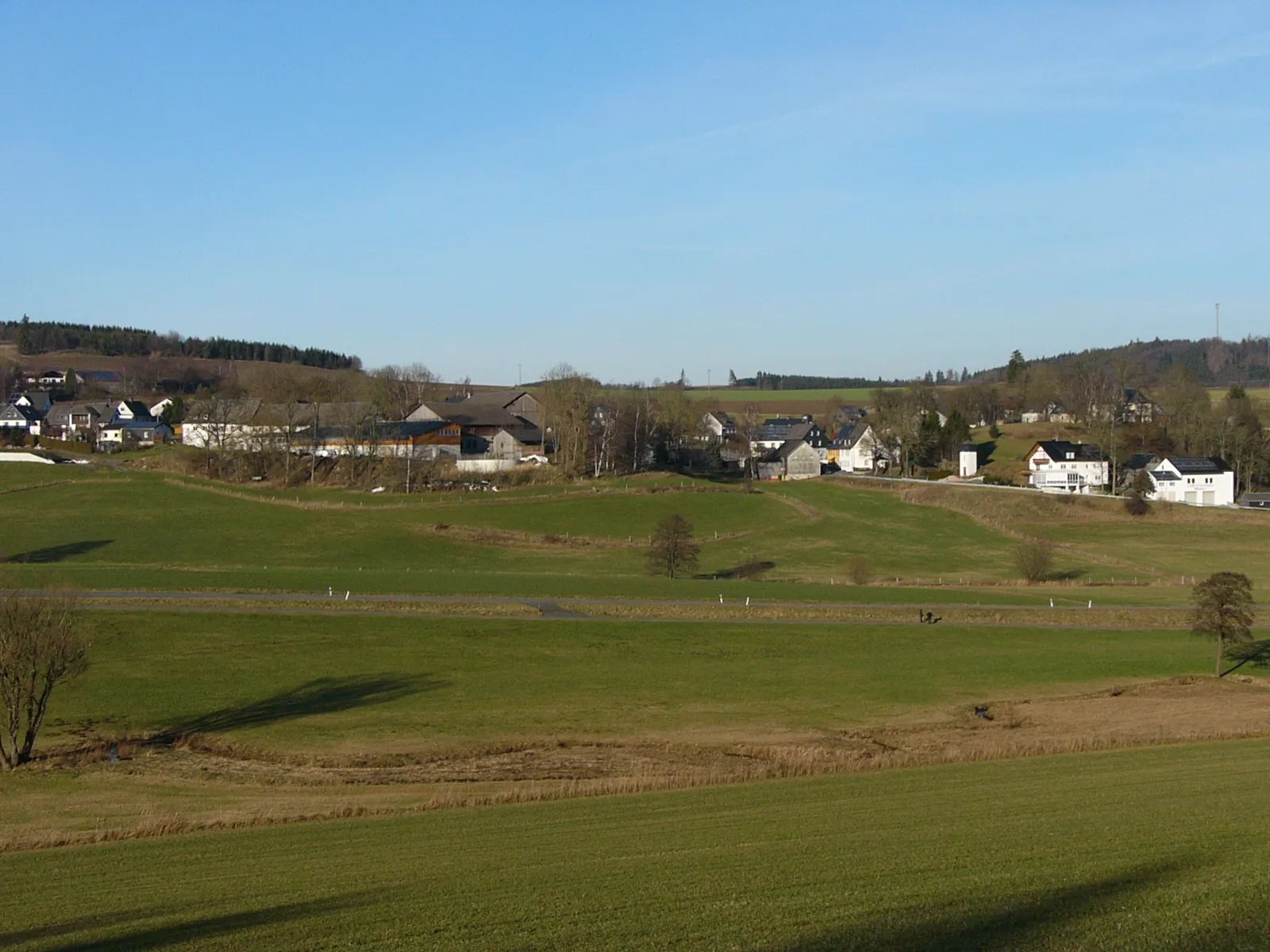 Photo showing: Ansicht des Ortes Thierbach