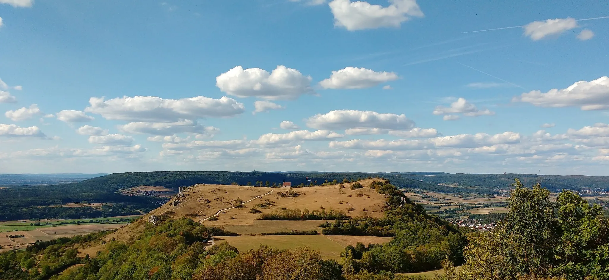 Photo showing: Blick auf Walberla von Rodenstein