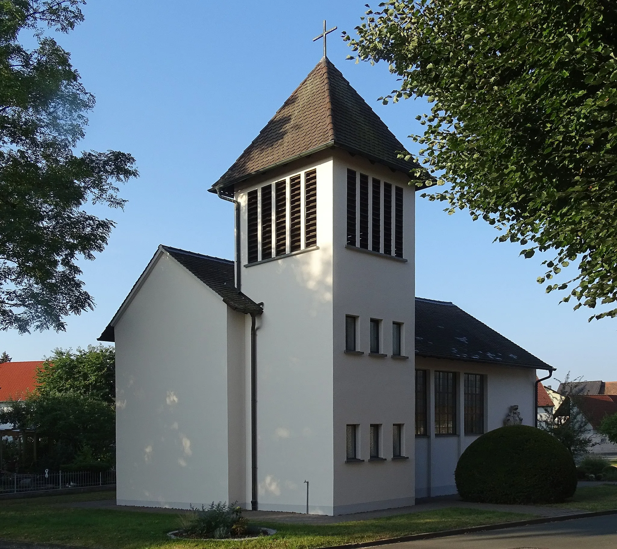 Photo showing: Former chapel of the local castle in Grasmannsdorf, Ruhstraße