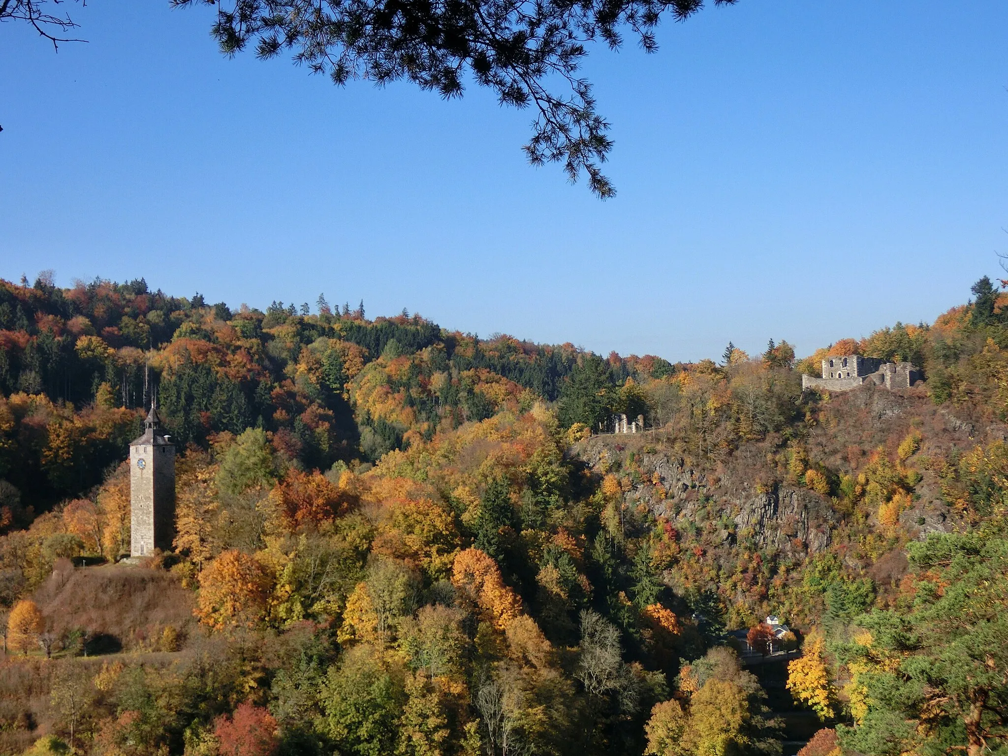 Photo showing: Aussicht vom "Sonnentempel"