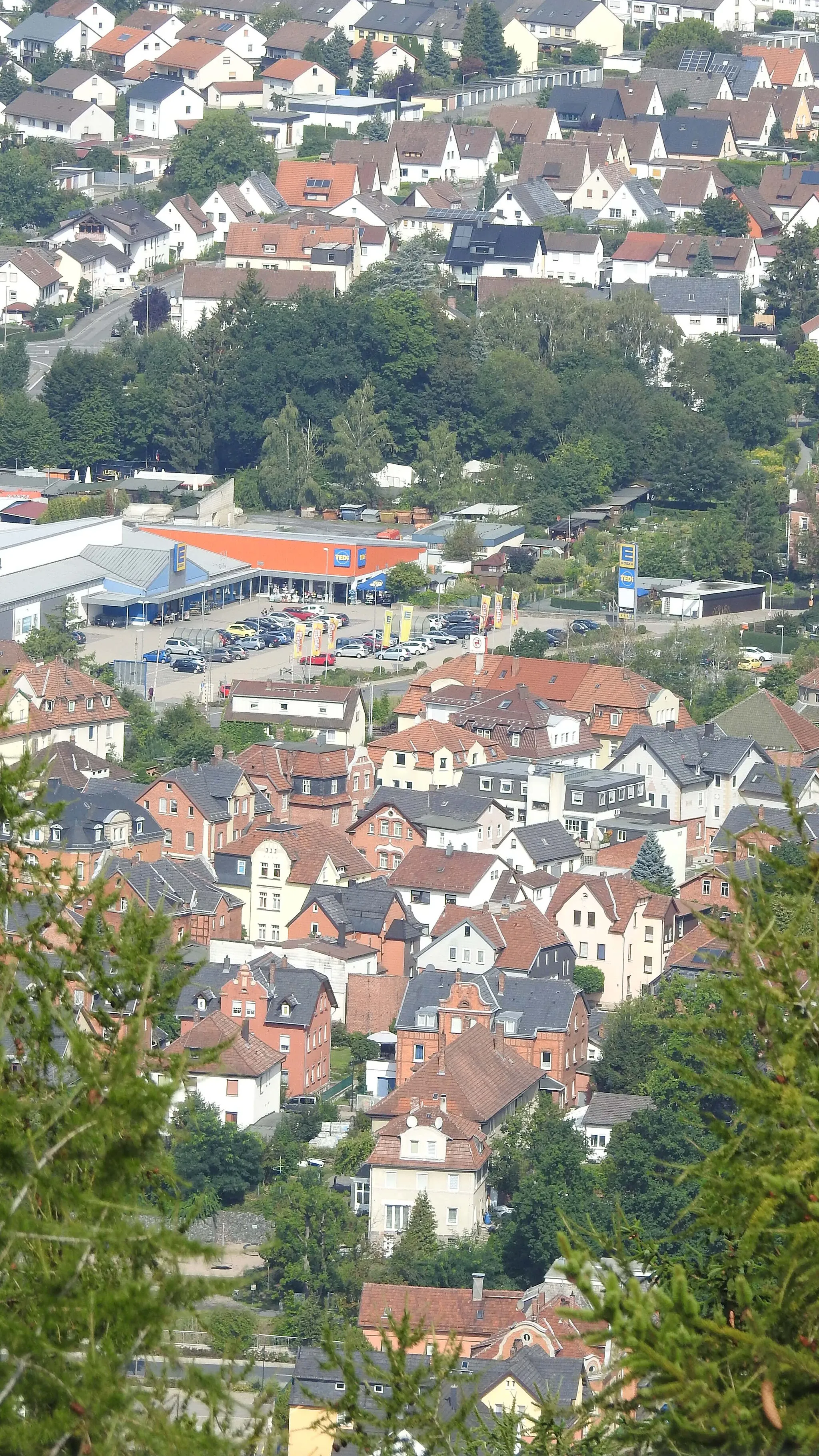 Photo showing: Blick vom Muppberg auf Neustadt bei Coburgs Innenstadt