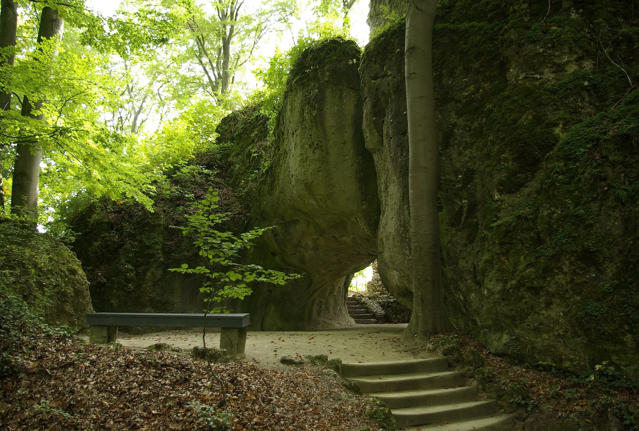 Photo showing: Grotte der Calypso im Felsengarten Sanspareil