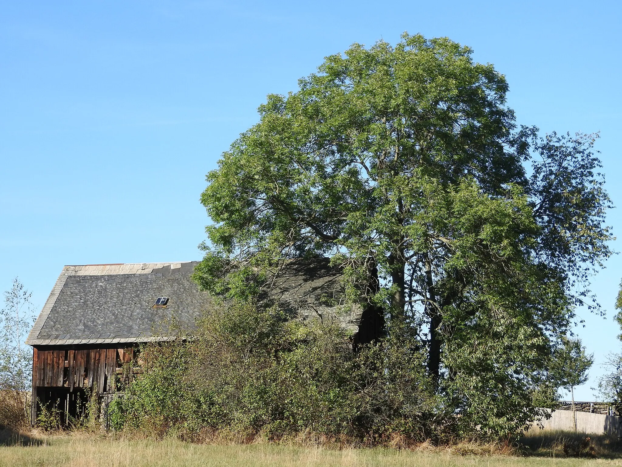 Photo showing: Alte Scheune in Büna, Thüringen