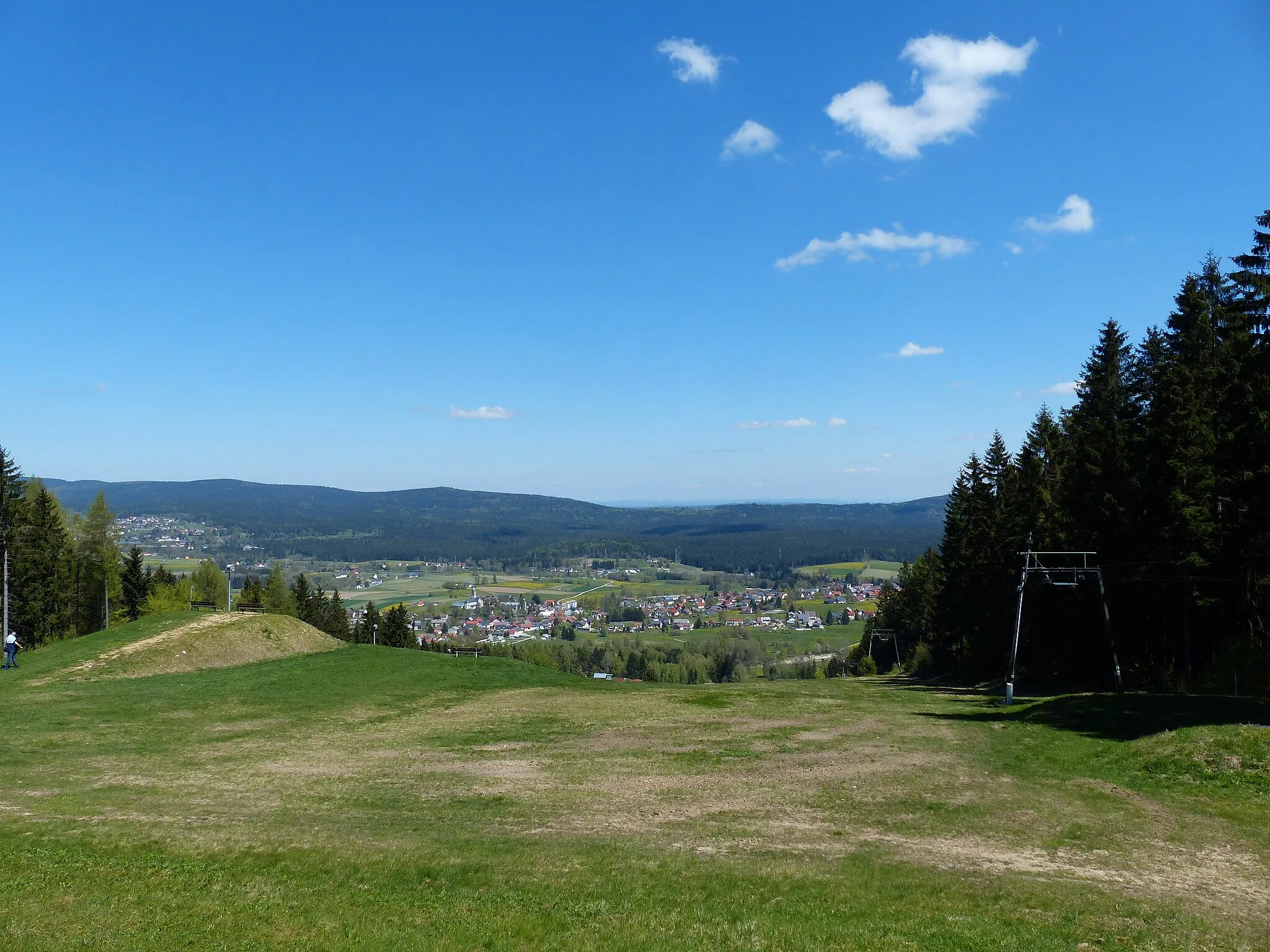 Photo showing: Wildpark Waldhaus Mehlmeisel: Aussicht vom Klausenberg