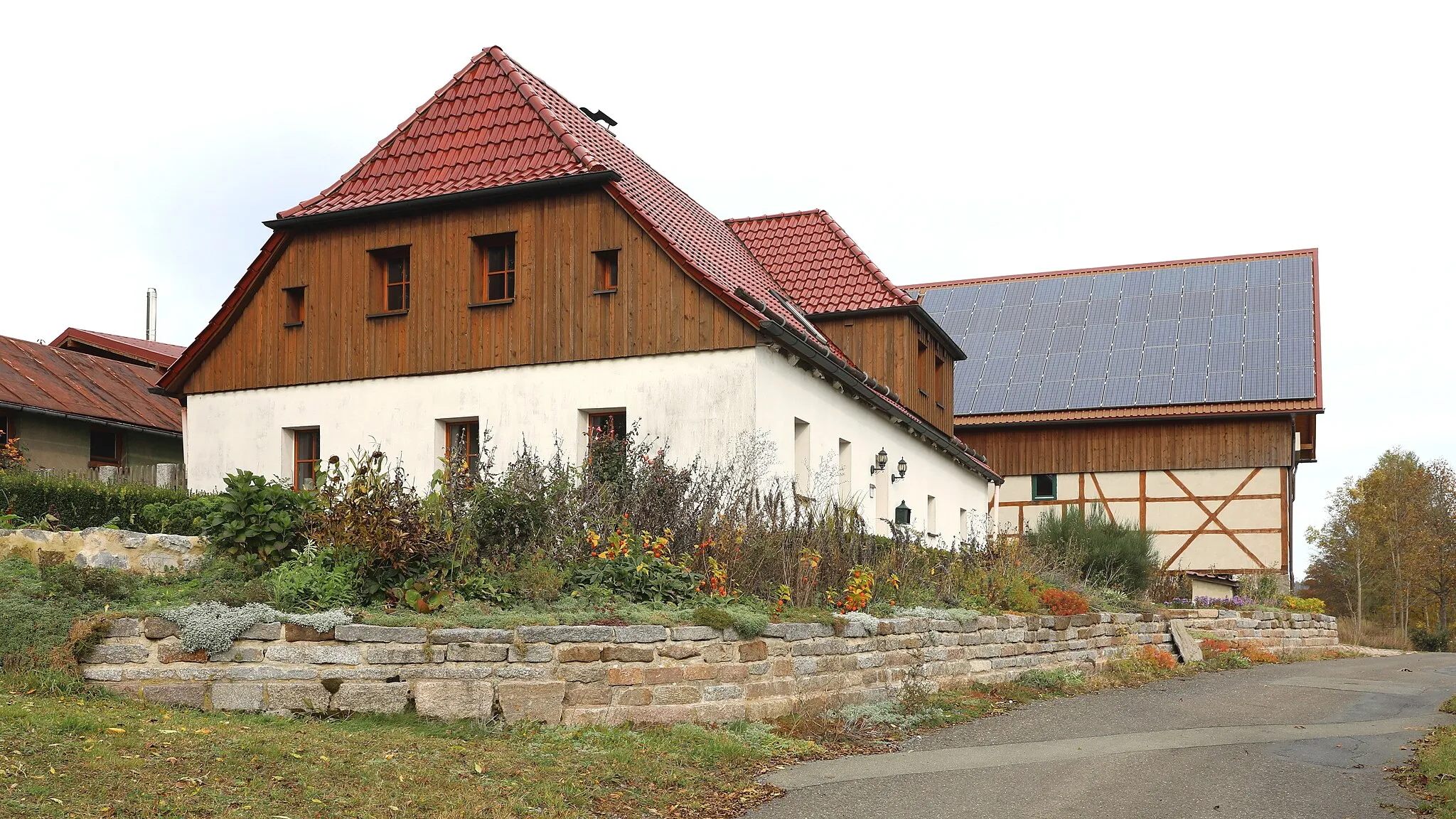 Photo showing: Wohnstallhaus in Schnebes