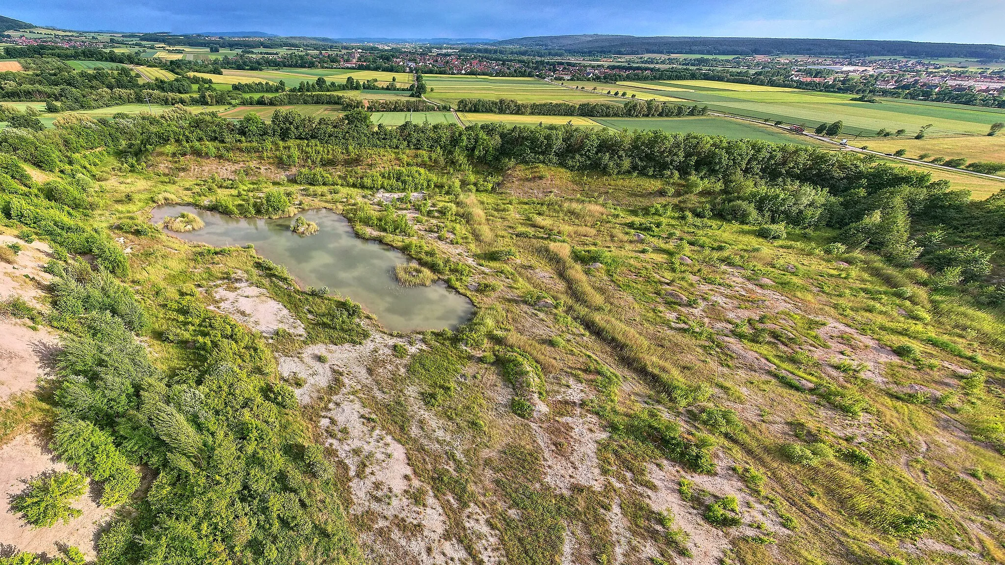 Photo showing: Blick über das Tierschutzgebiet