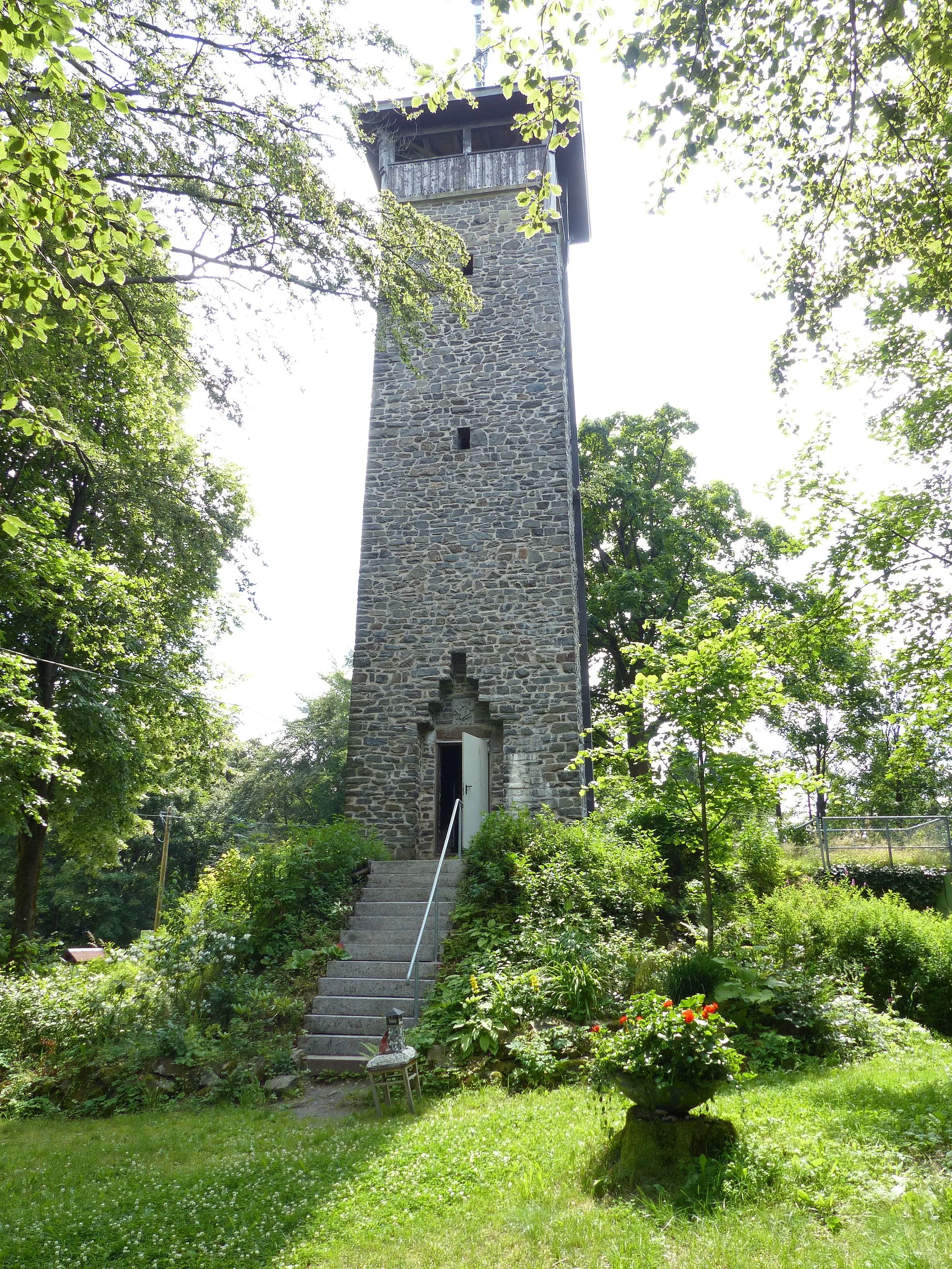 Photo showing: Ansicht vom Weißensteinturm