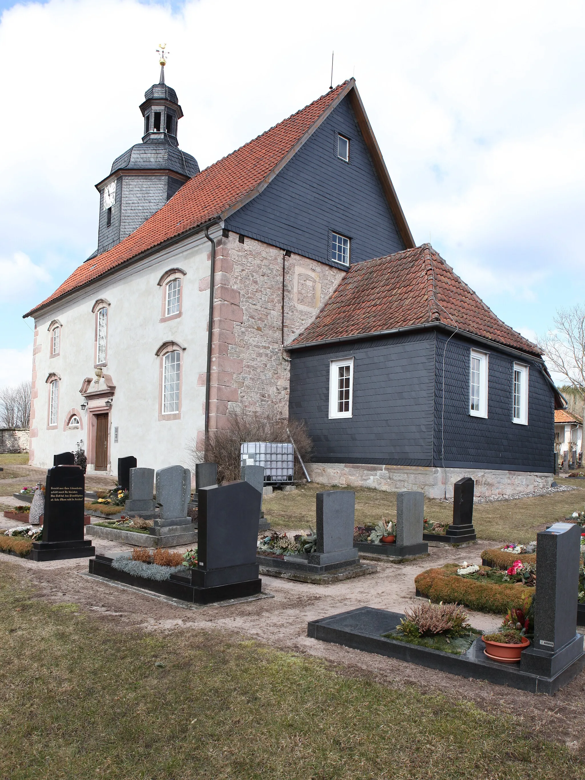 Photo showing: Gerhardtsgereuth-Ev-Kirche