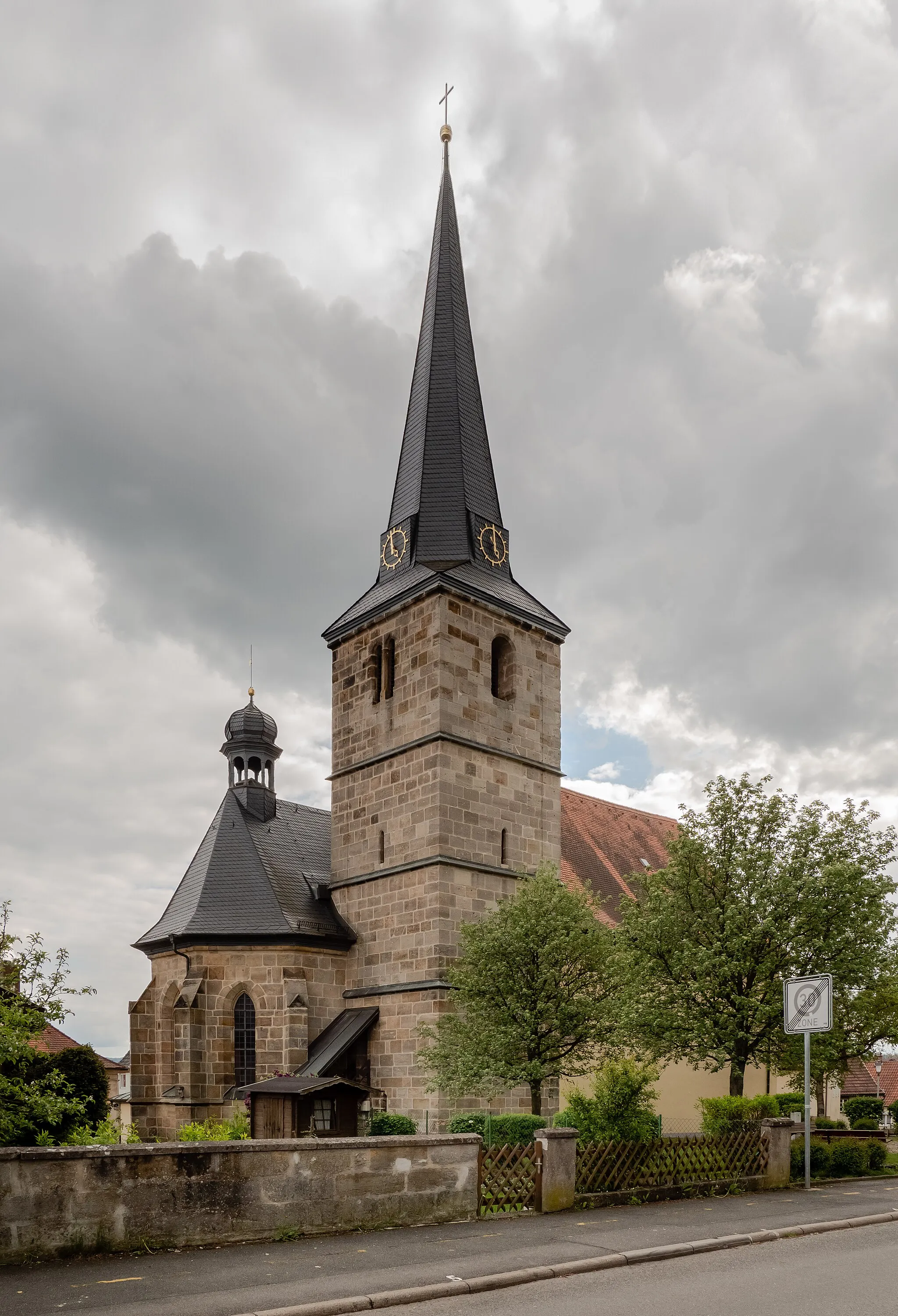 Photo showing: Catholic parish church St. Michael in Marktzeuln