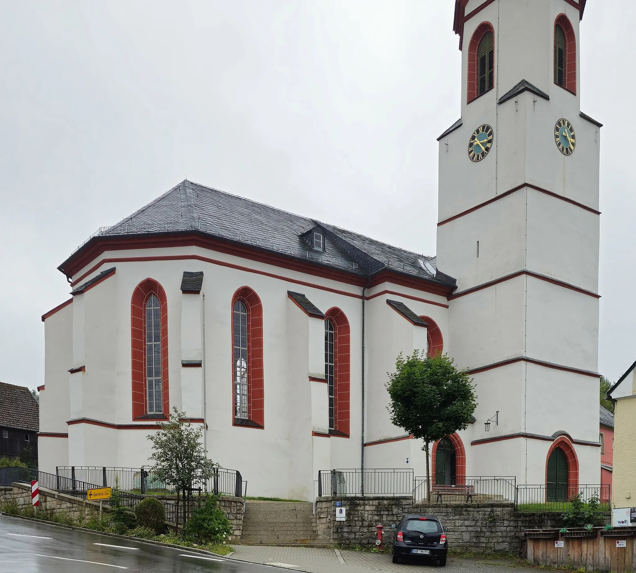 Photo showing: Evangelisch-lutherische Kirche St. Maria Weißdorf, Landkreis Hof, Oberfranken, Bayern, Deutschland