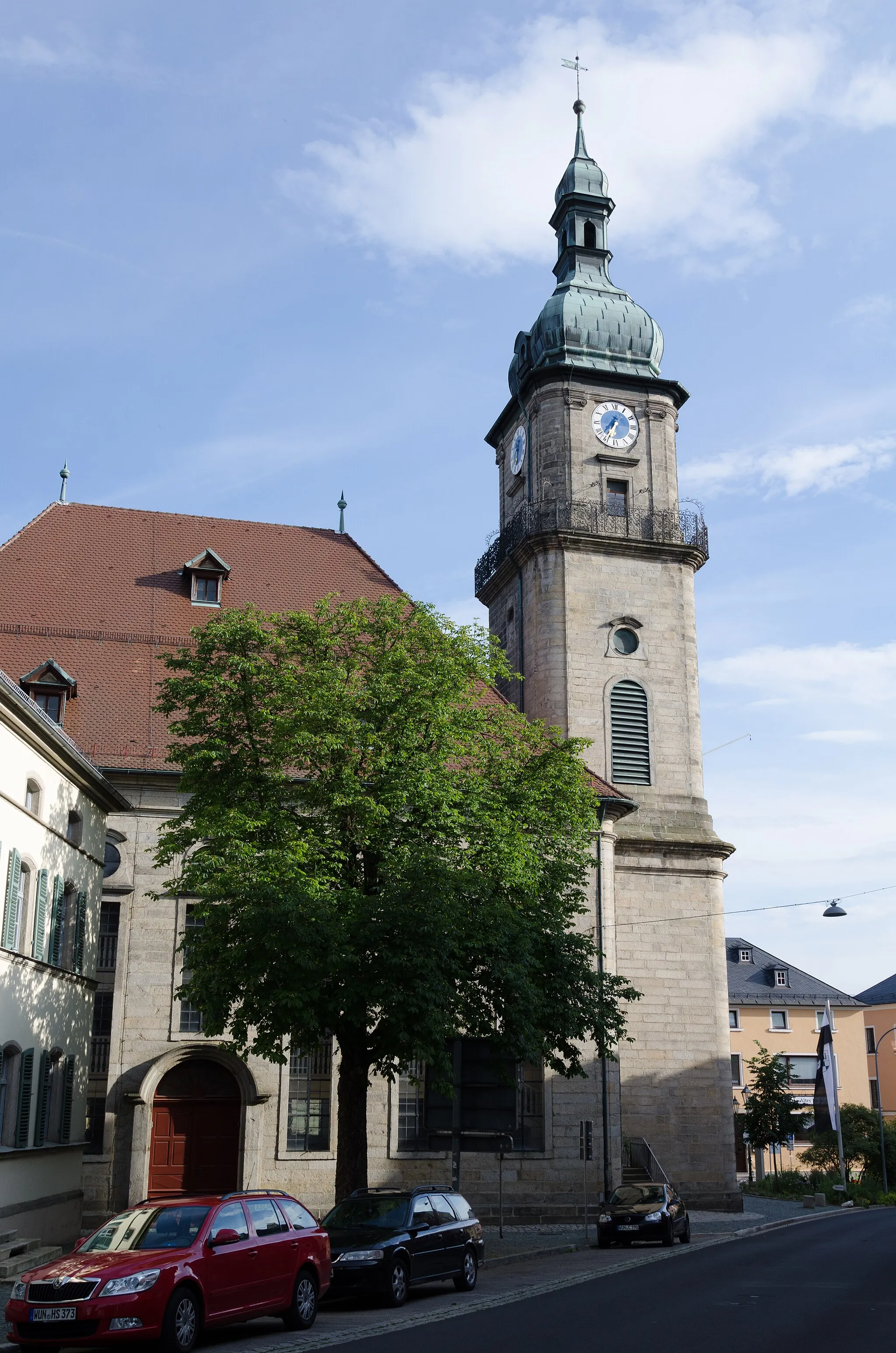 Photo showing: Evang.-Luth. Pfarrkirche St. Veit und St. Martin in Wunsiedel