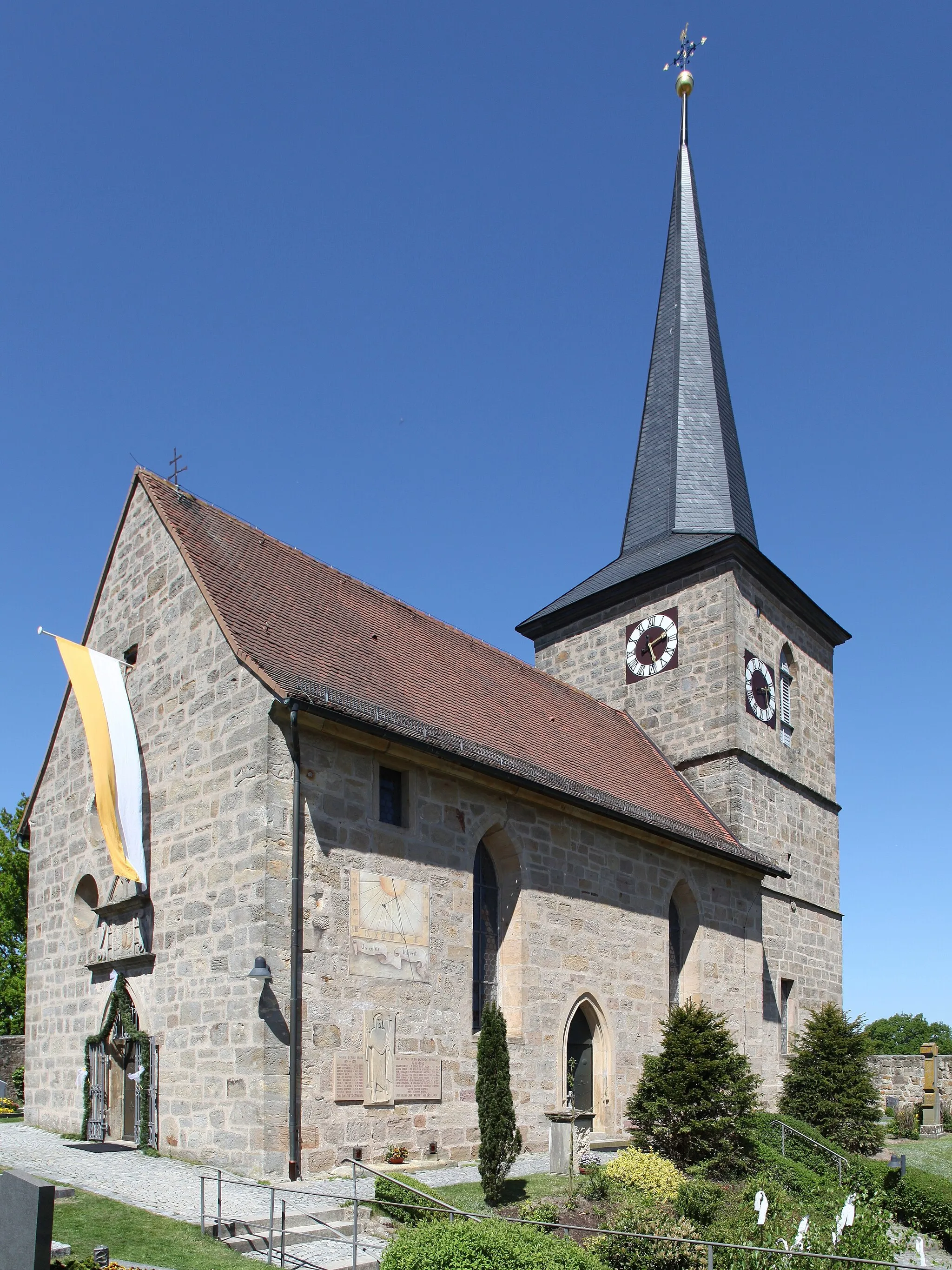 Photo showing: Katholische Pfarrkirche Mariä Geburt, Neundorf, Landkreis Coburg