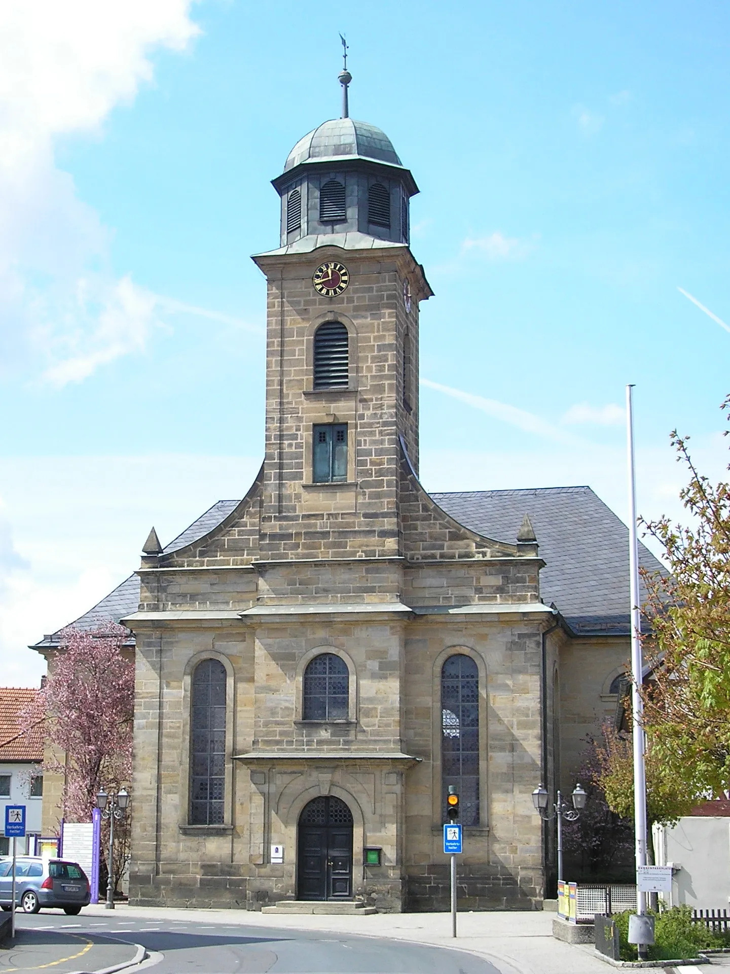 Photo showing: Dorfkirche von Michelau in Oberfranken (Bayern, Deutschland).