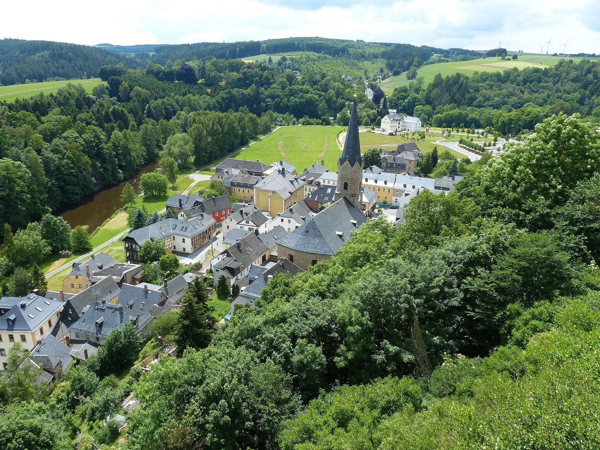 Photo showing: Hirschberg (Saale), Saale-Orla-Kreis