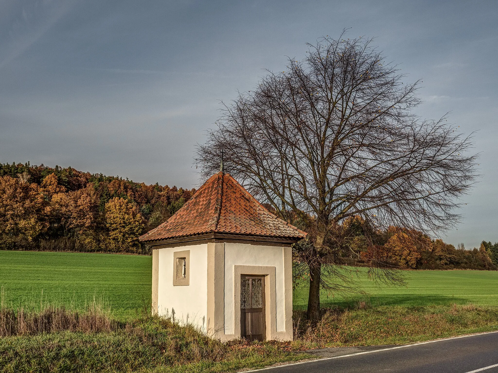 Photo showing: Field Chapel near Pettstadt