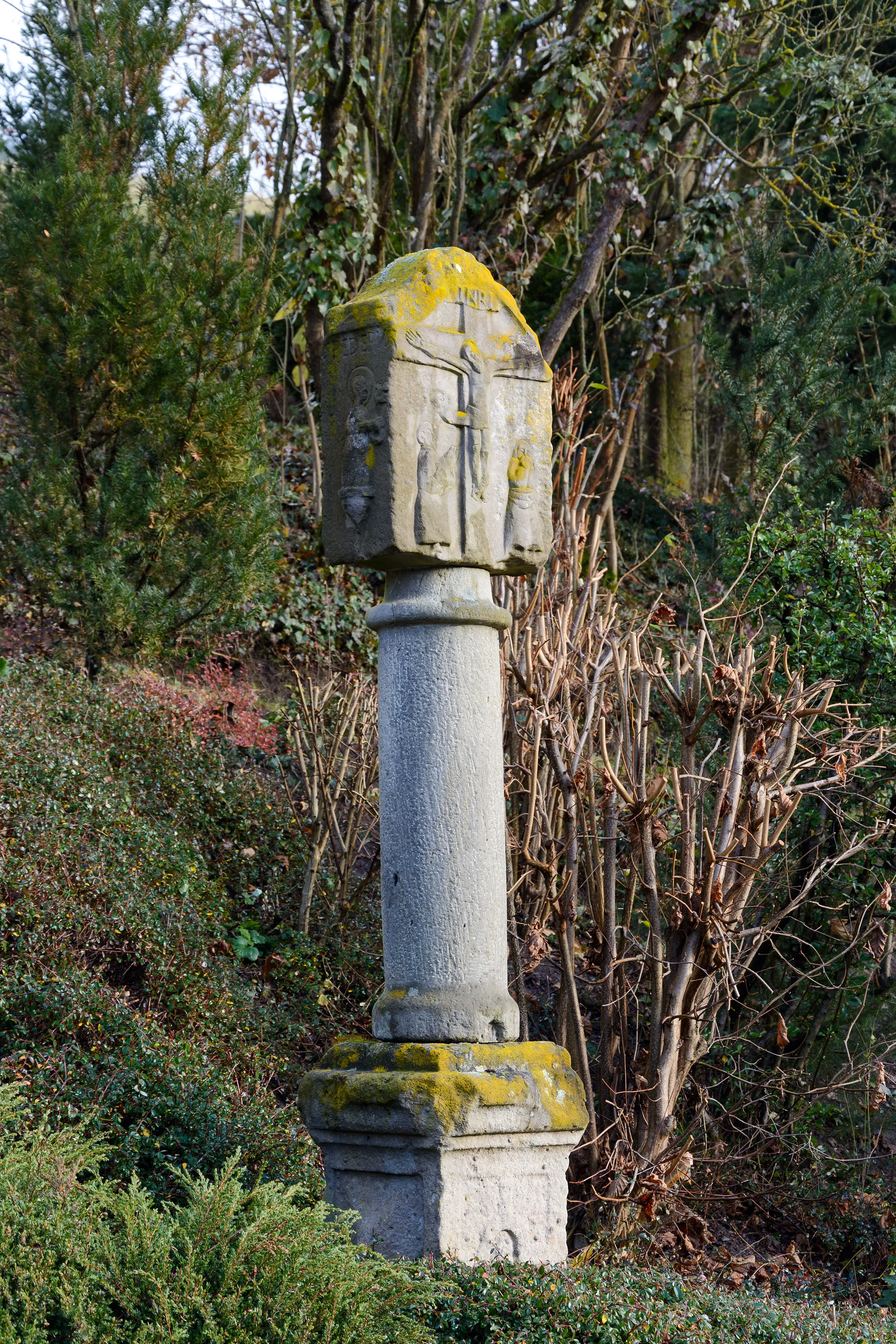 Photo showing: Bildstock bei Ruppenweg 9 im Ortsteil Ruppen der oberfränkischen Stadt Kronach.