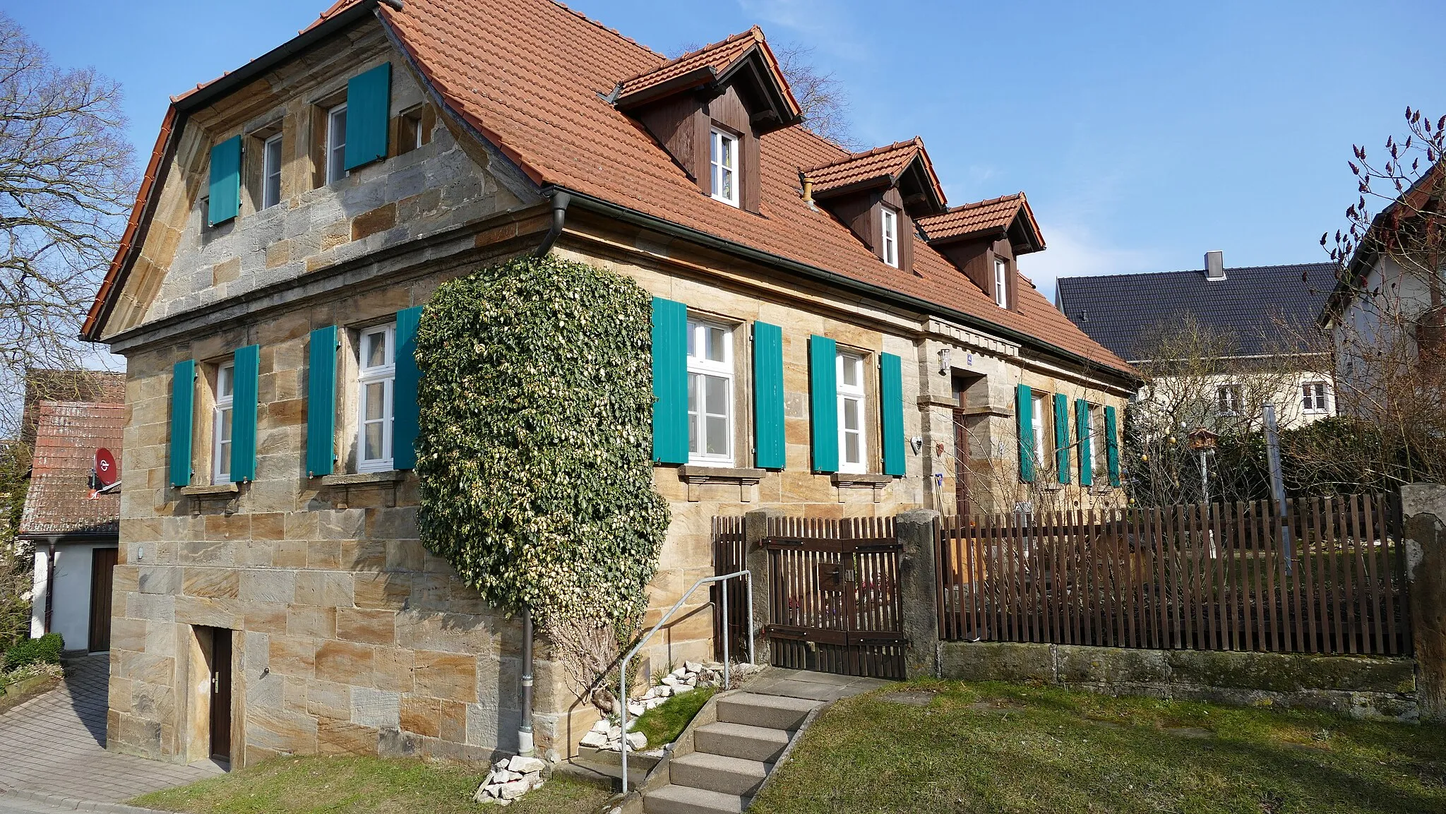 Photo showing: Veitlahm ehemaliges Kantoratshaus