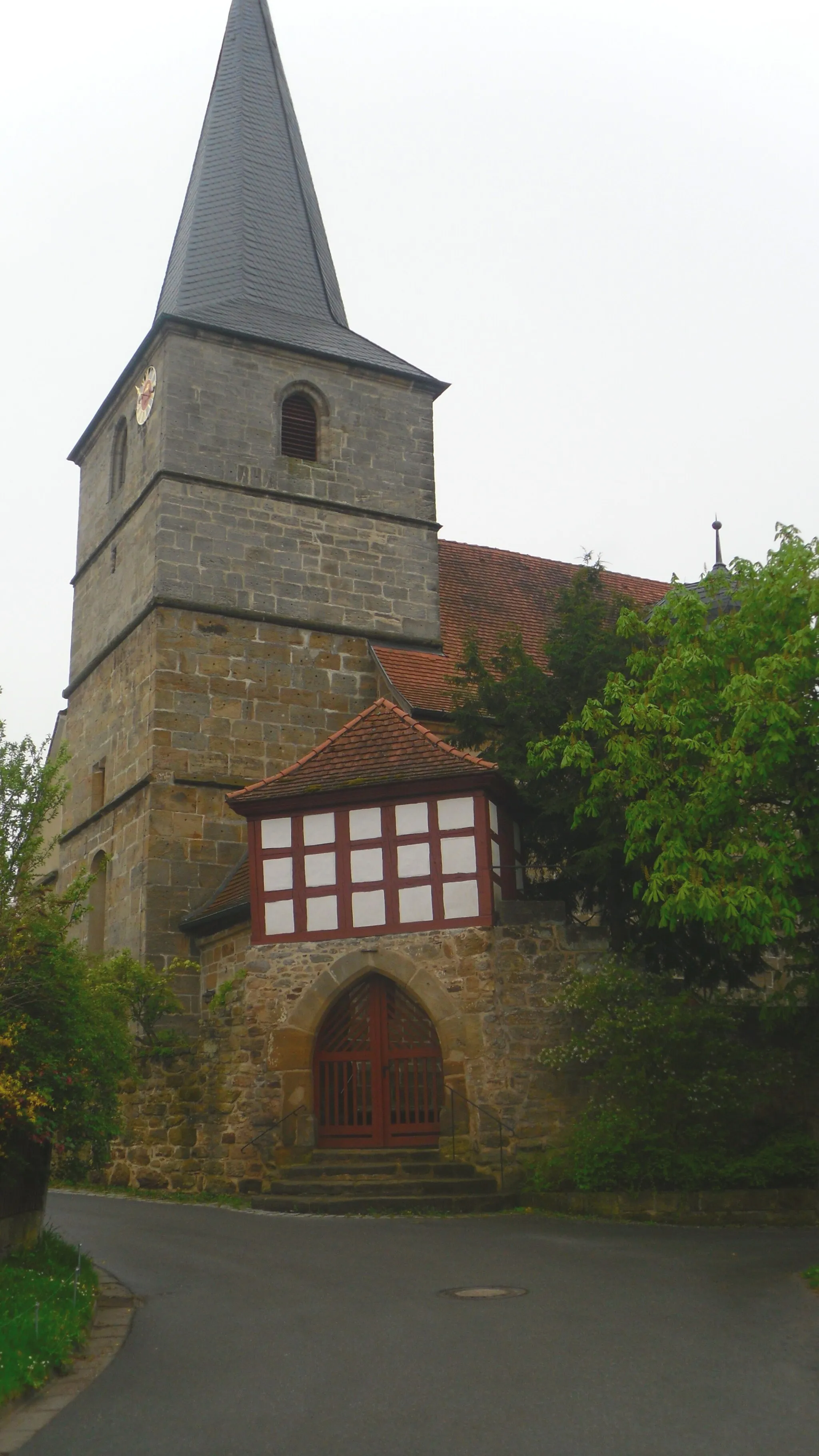 Photo showing: Church of Veilahm, borough of Mainleus