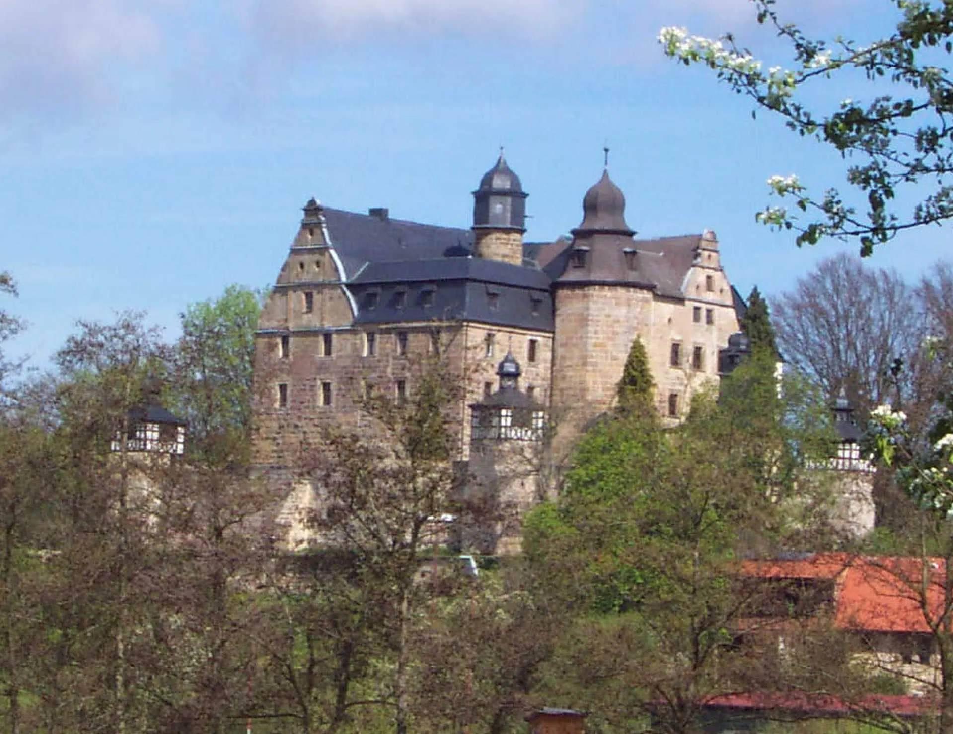 Photo showing: Burg Wernstein bei Mainleus