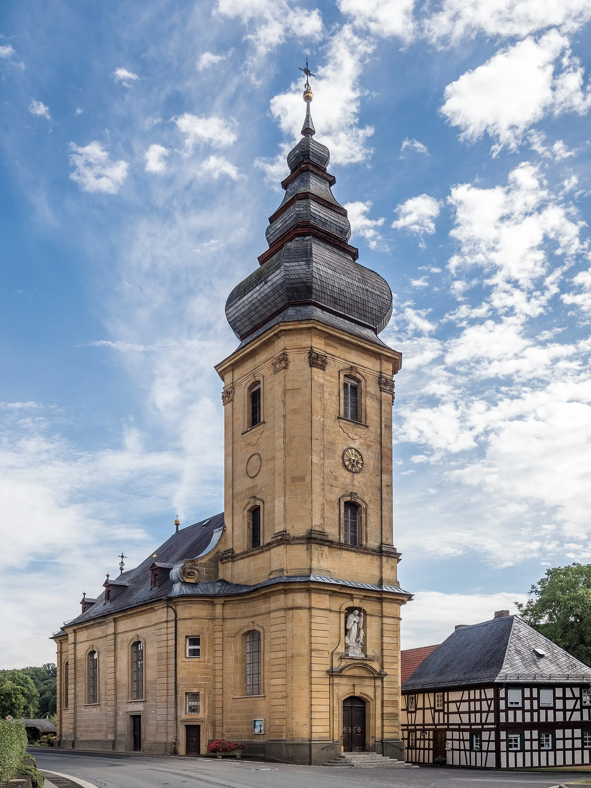 Photo showing: Church of St. Ägidius (Giles) in Frauendorf, Bavaria