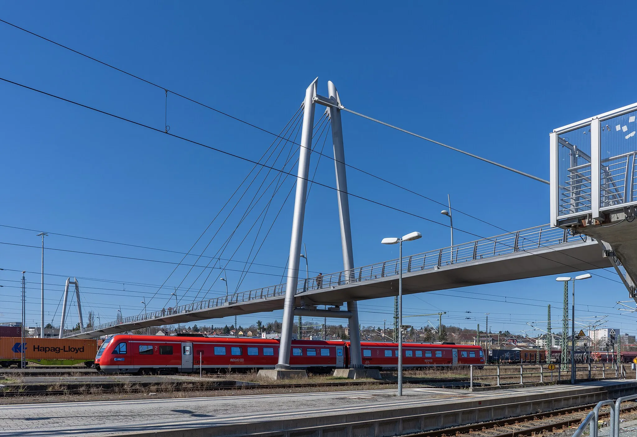 Photo showing: The bridge in Hof (Saale).