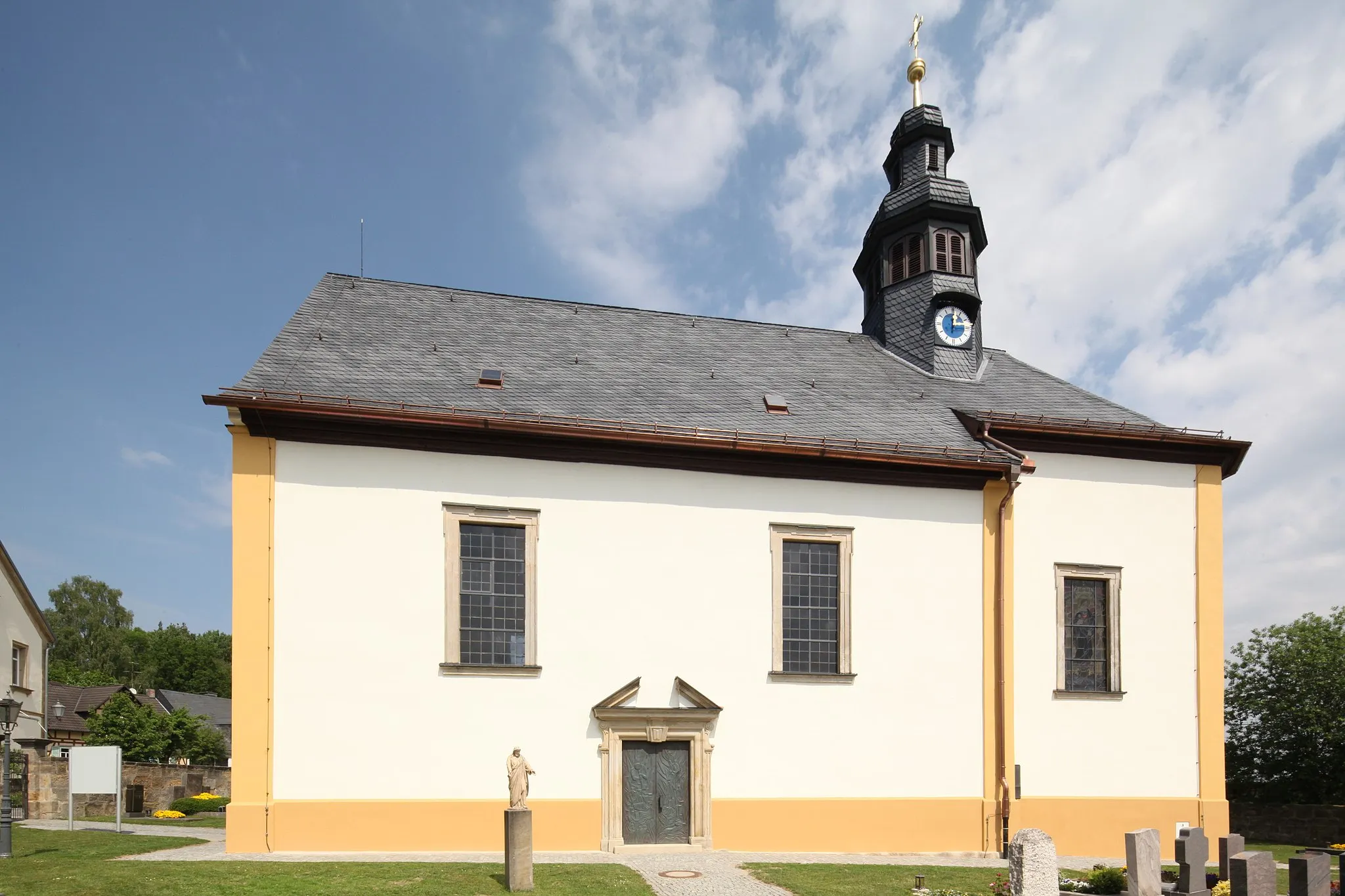 Photo showing: Katholische Filialkirche St. Johannes, Witzmannsberg, Landkreis Coburg