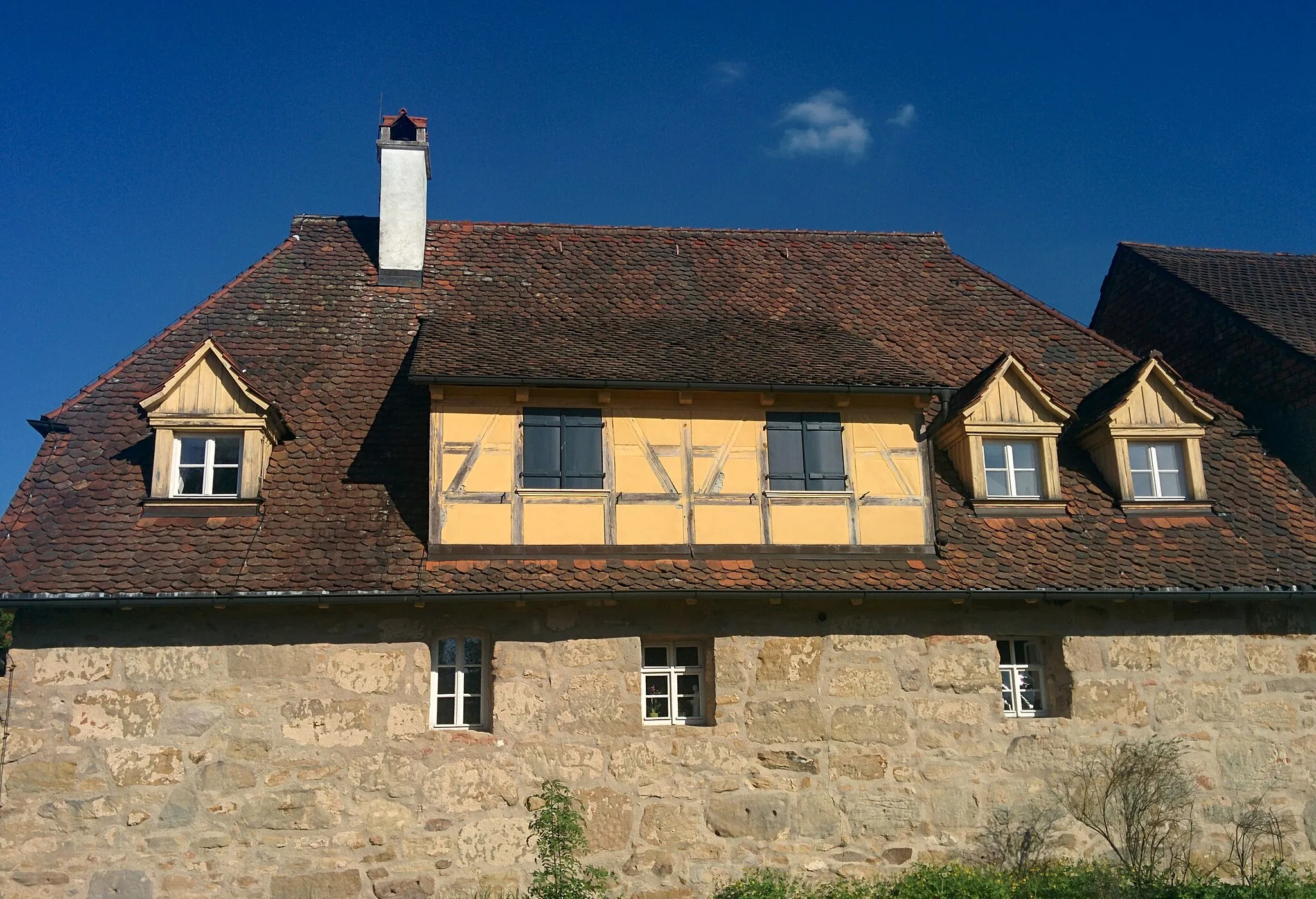 Photo showing: Schafhaus Neunkirchen am Brand, Ehemaliges Armenhaus, Baudenkmal D-4-74-154-15