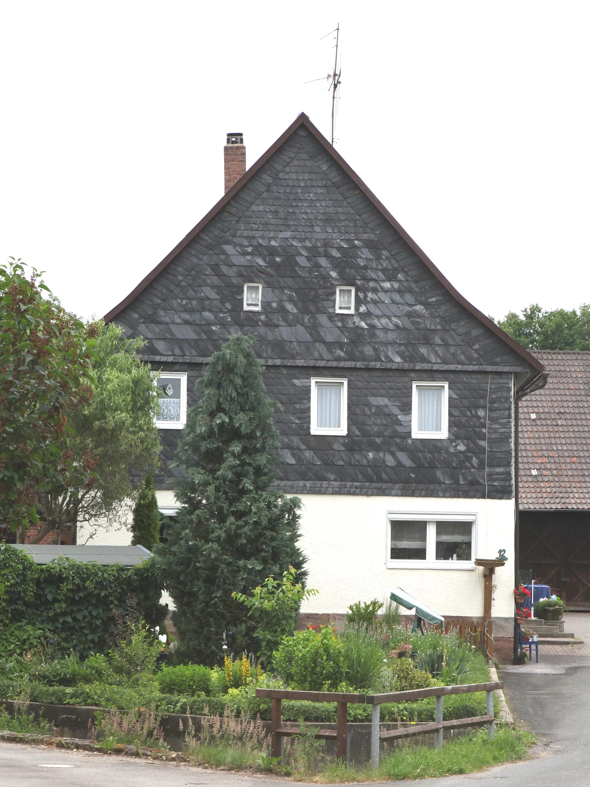 Photo showing: Fachwerkhaus in Unterwohlsbach