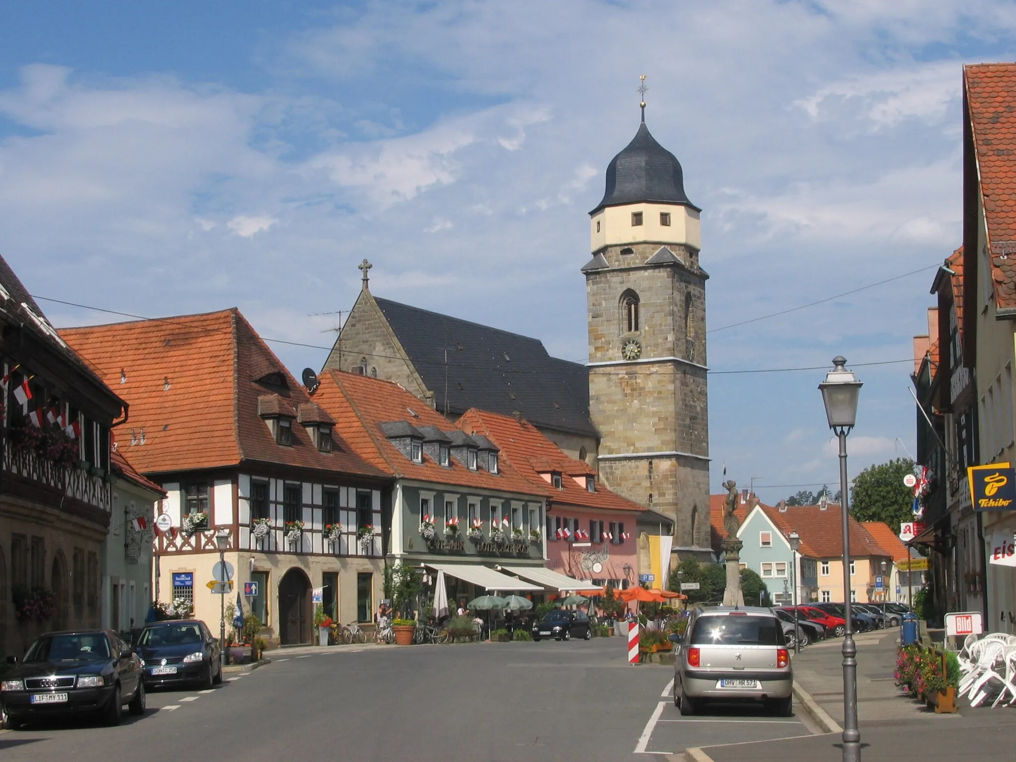 Photo showing: Innenstadt von Weismain