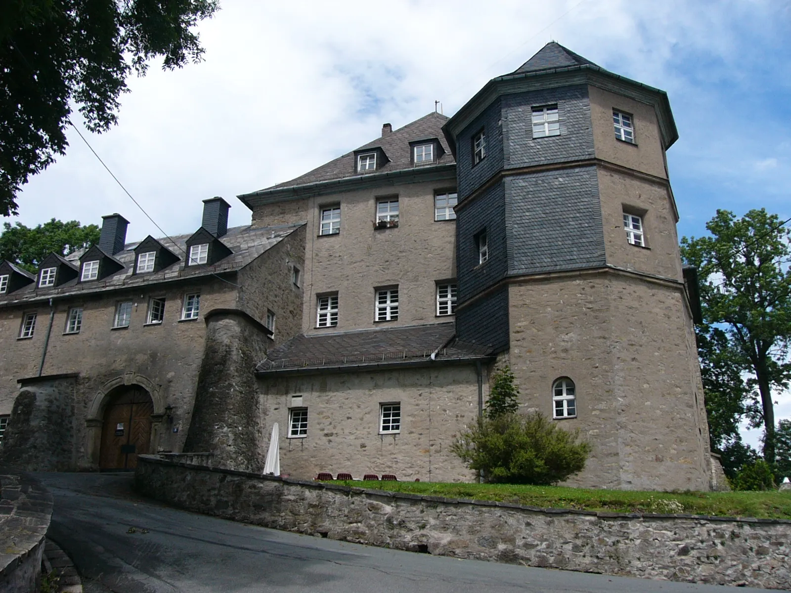 Photo showing: Schauenstein, Frontansicht der Burg