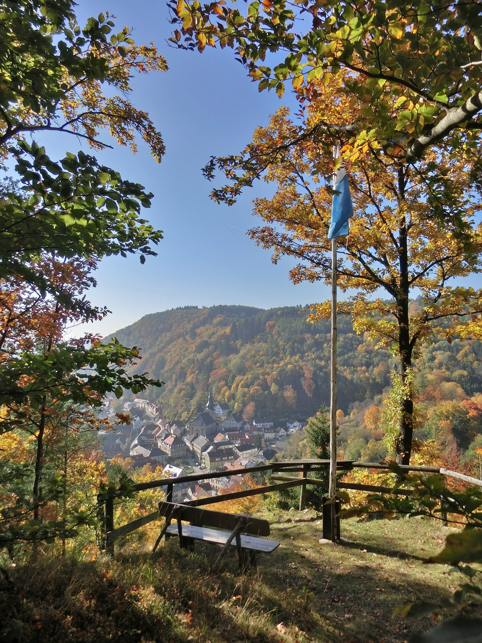 Photo showing: Aussichtspunkt "Schöne Aussicht"