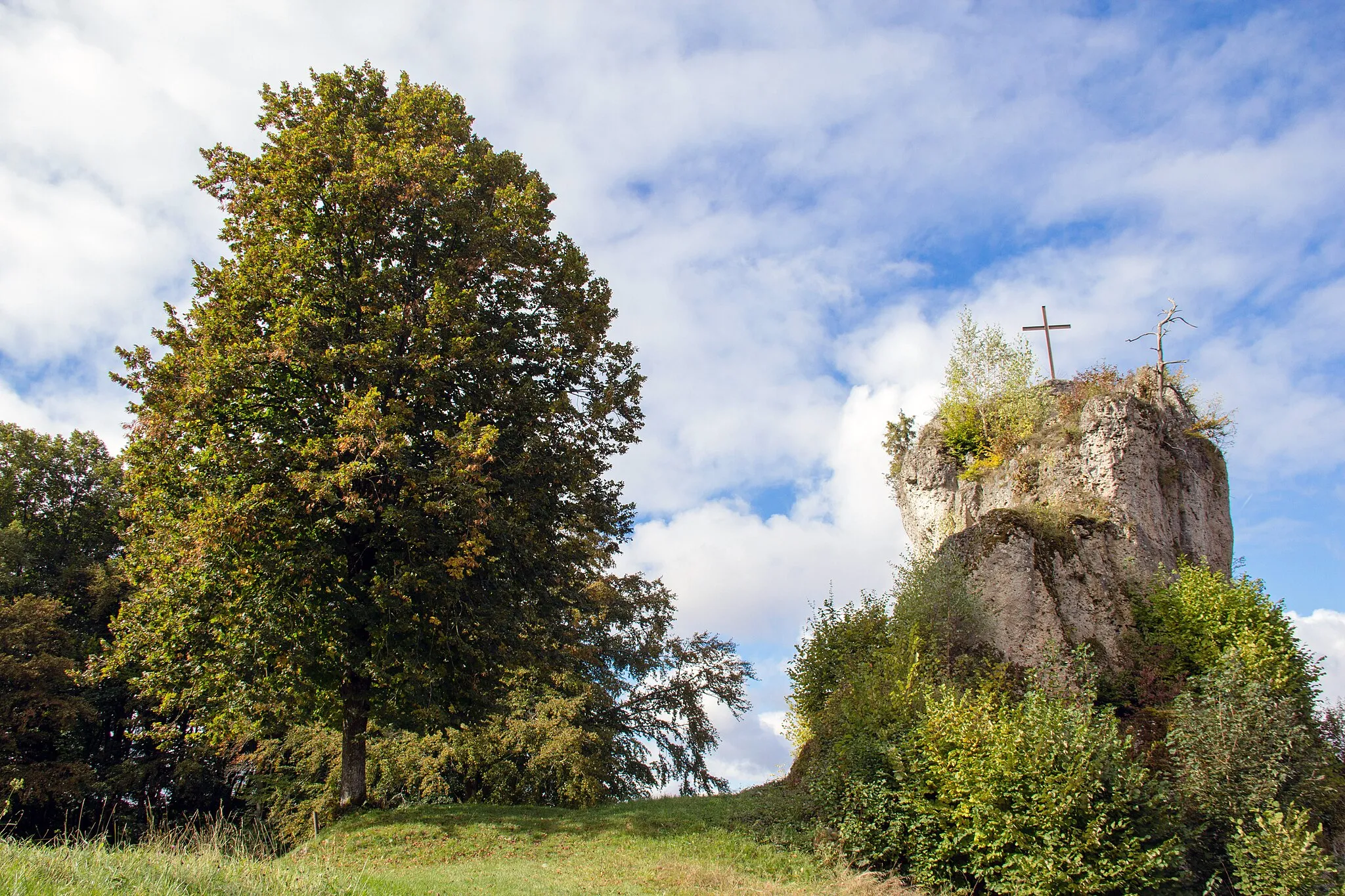 Photo showing: Bärnfelsen in Bärnfels, Geotop