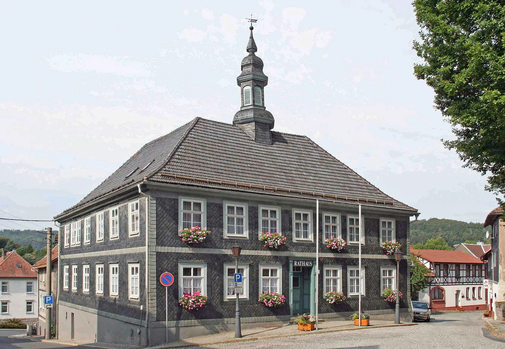 Photo showing: Rathaus Schalkau, Landkreis Sonneberg