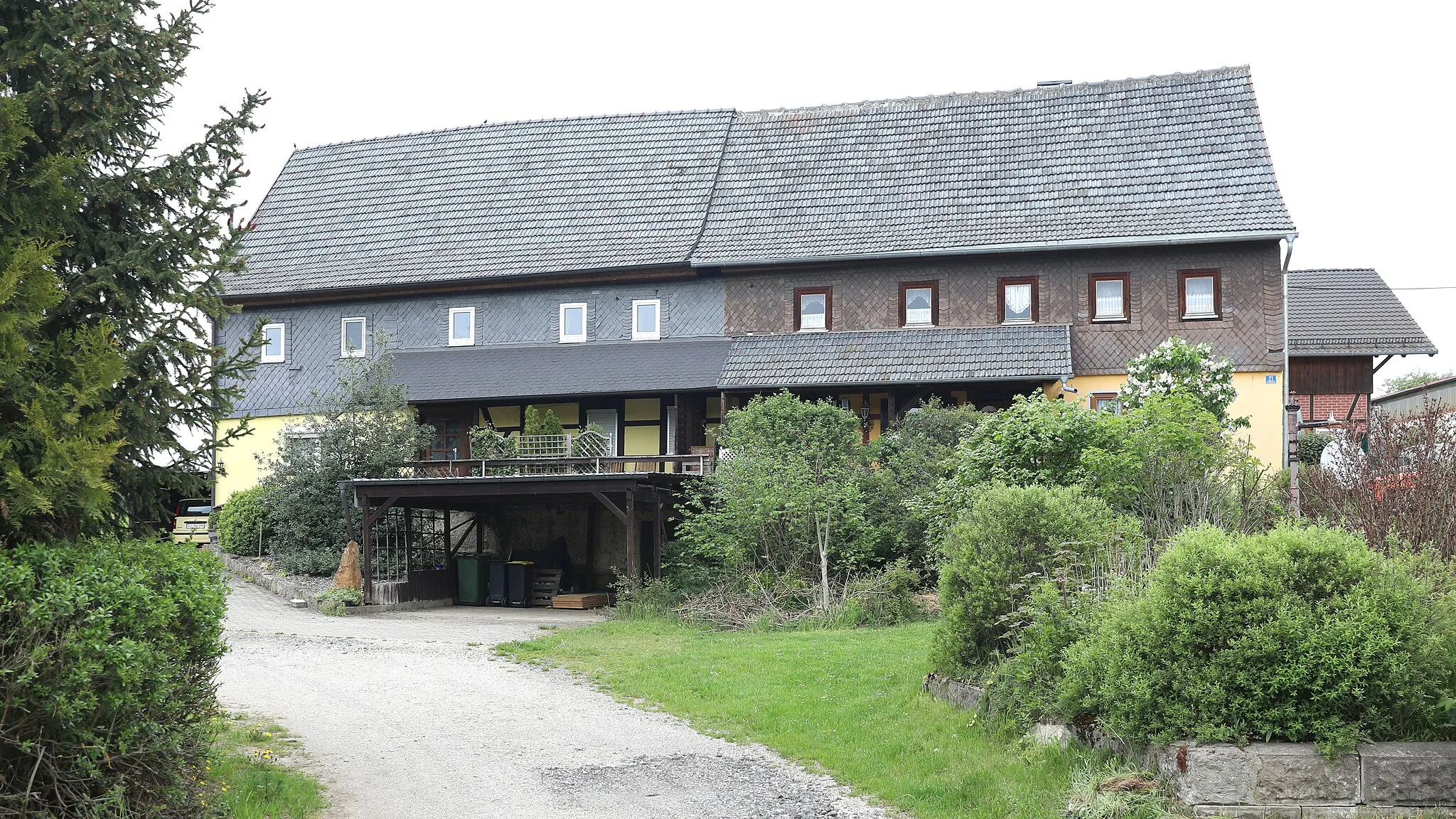 Photo showing: Bauernhaus in Bieberbach