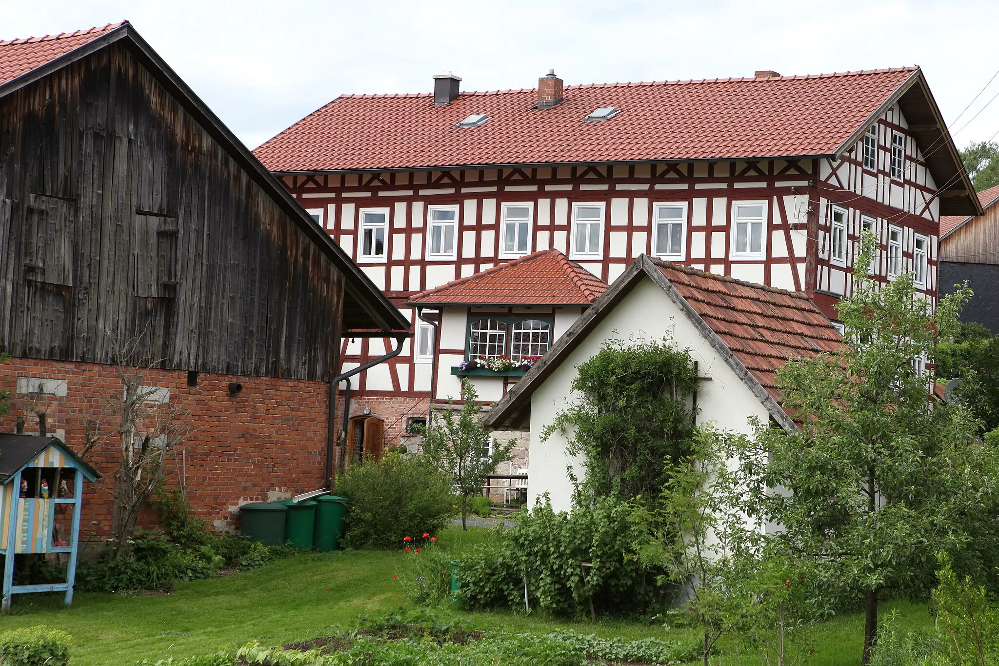 Photo showing: Dreiseithof, Görsdorf, OT von Schalkau, im Landkreis Sonneberg