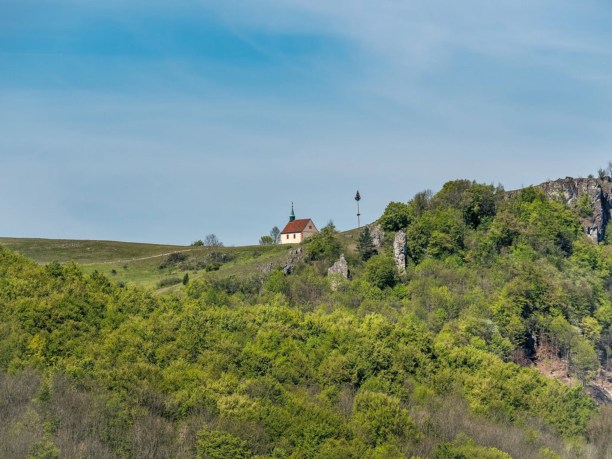 Photo showing: Ehrenbürg near Forchheim  in the LSG "Franconian Switzerland - Veldenstein Forest"