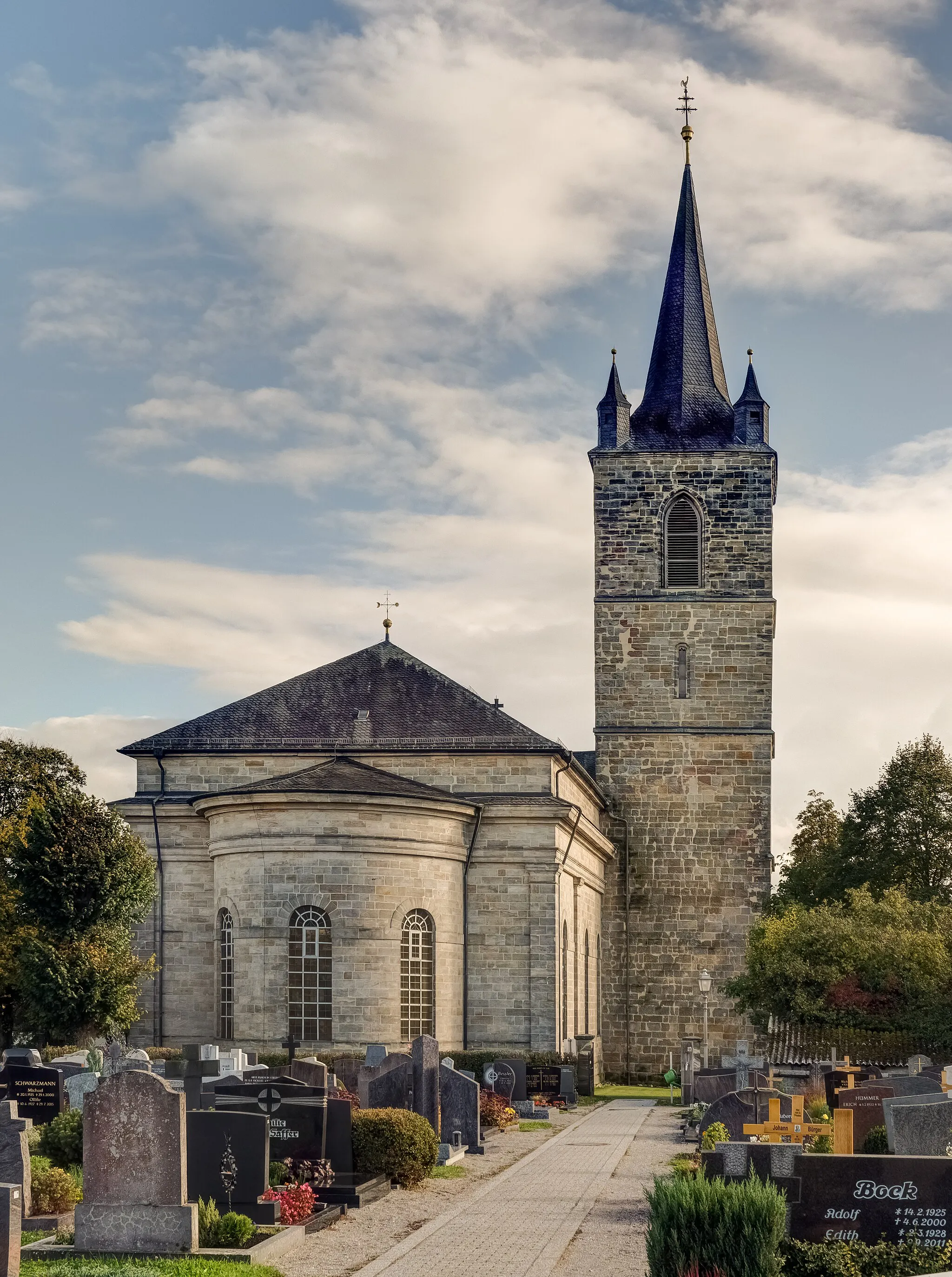 Photo showing: Catholic Parish Church of St. Martin in Eggolsheim