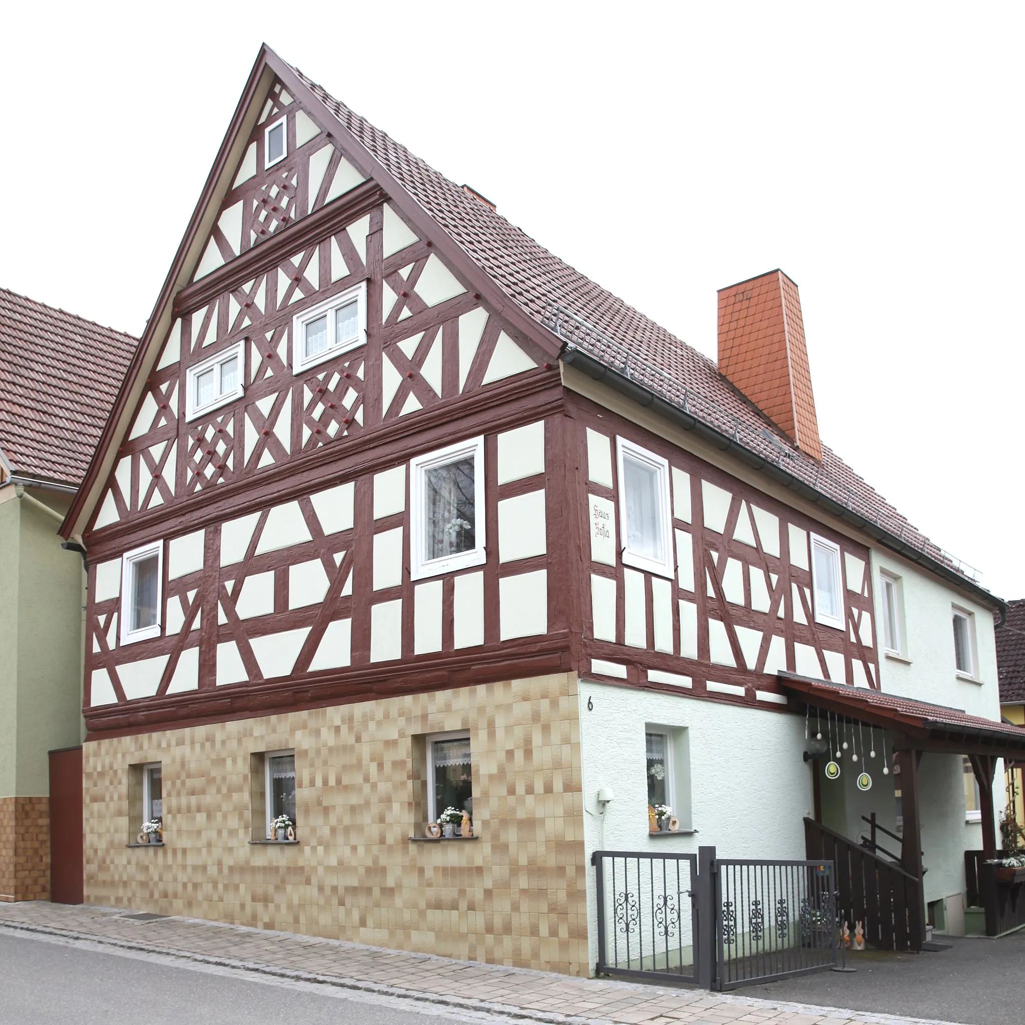 Photo showing: Fachwerkhaus in Schwabthal