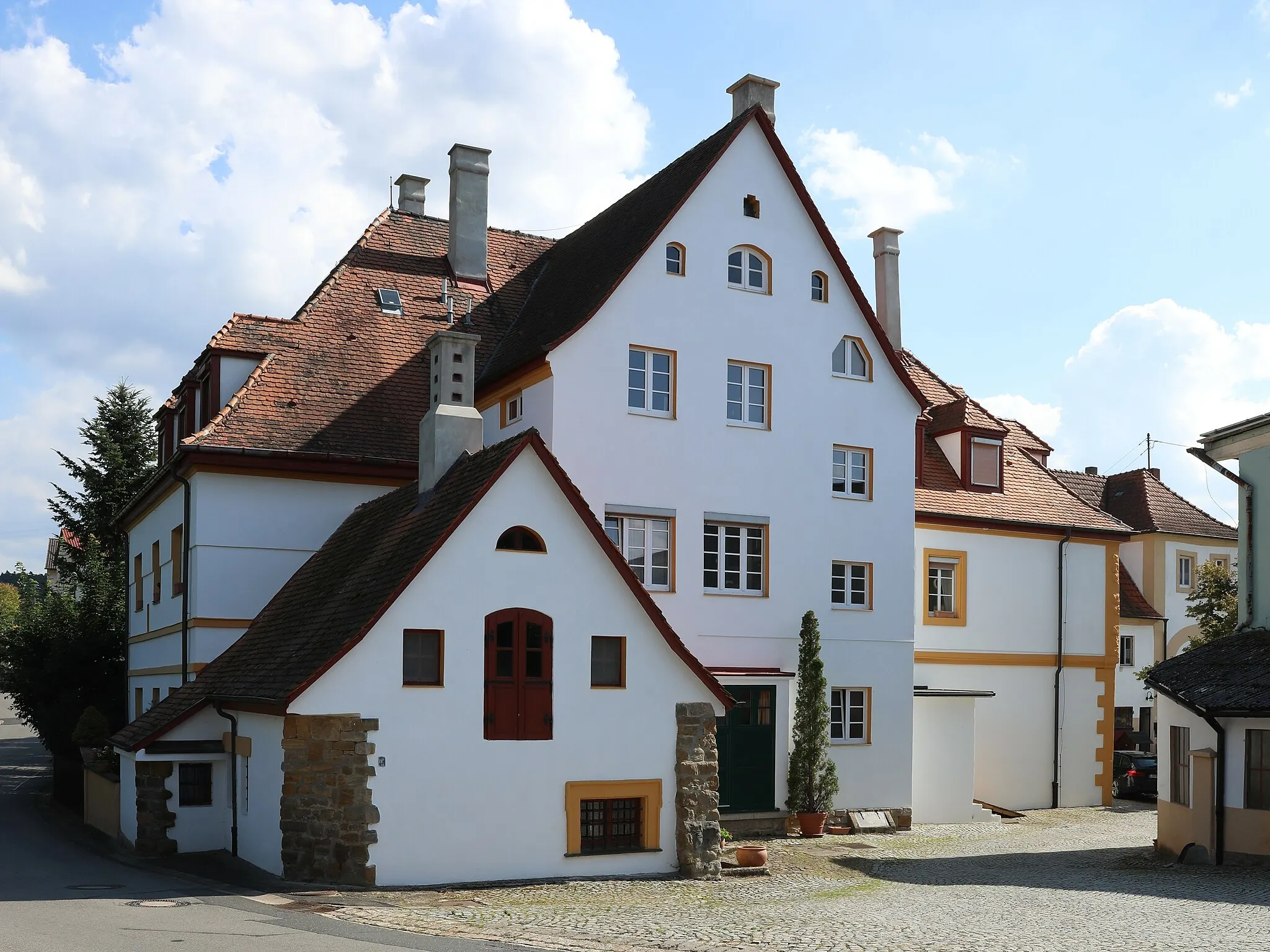 Photo showing: Gutshof in Prügel, Ot von Altenkunstadt