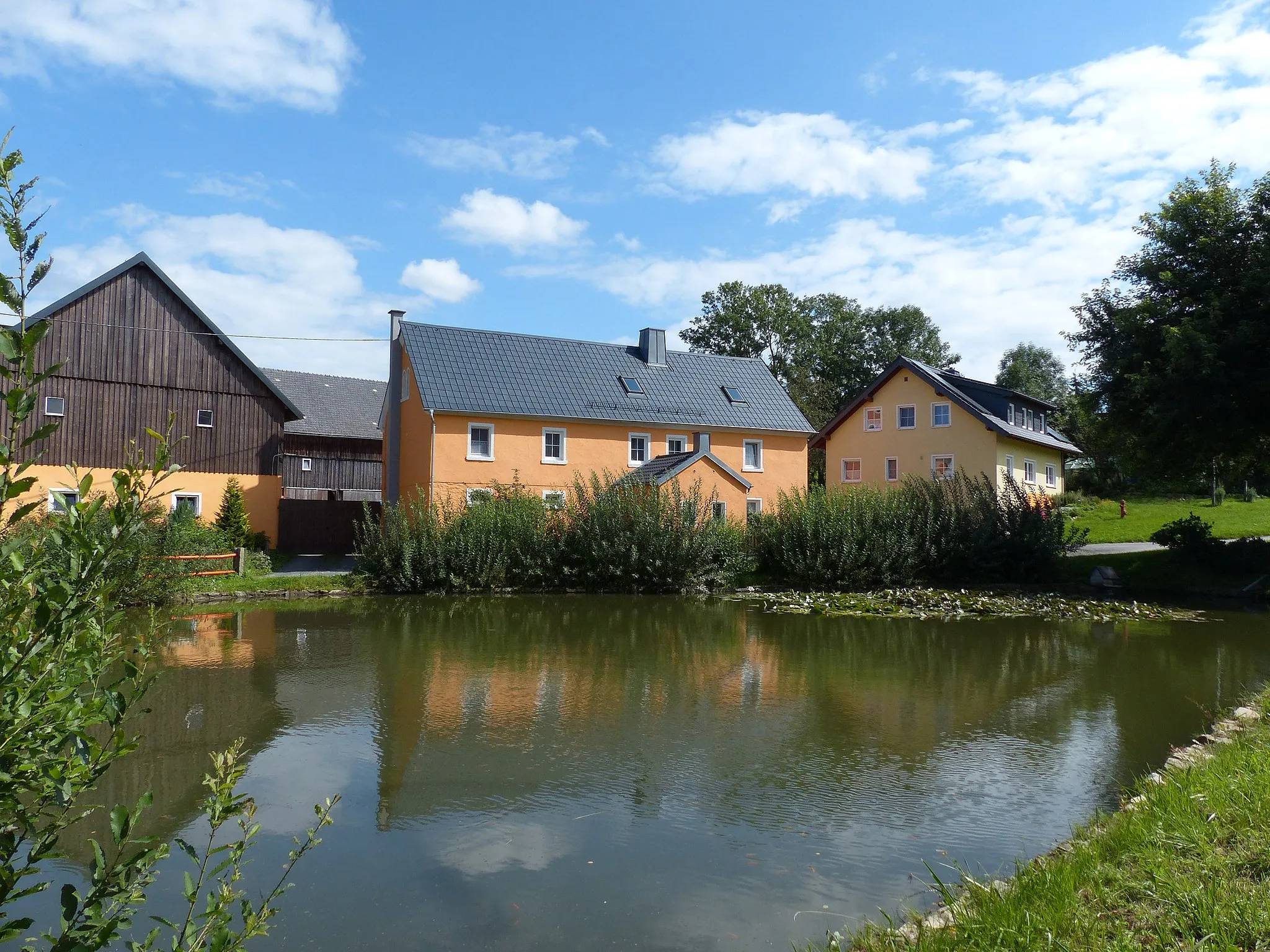 Photo showing: Ansicht von Silberbach, Ortsteil von Konradsreuth