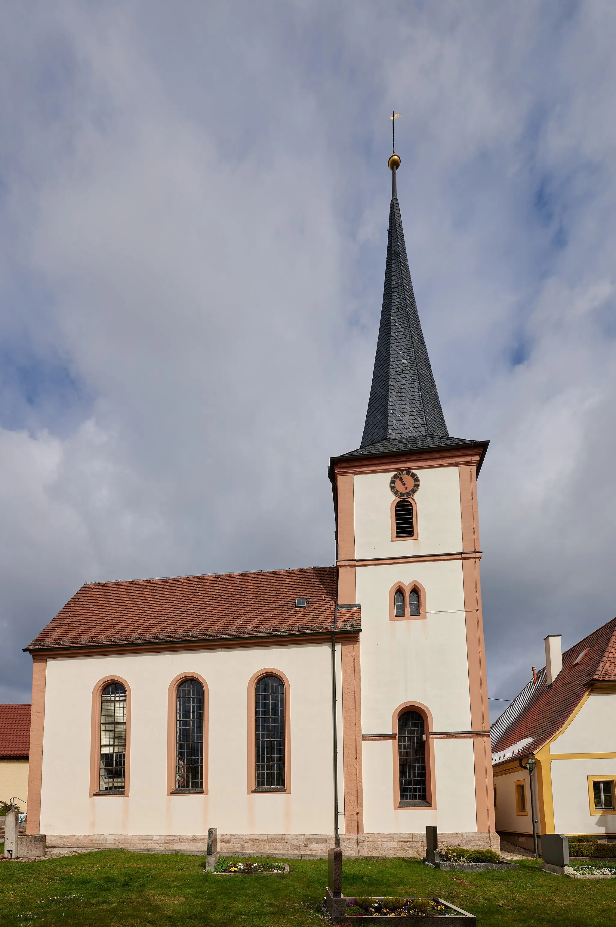 Photo showing: Geiselwind: Füttersse 22, Evangelische Kirche