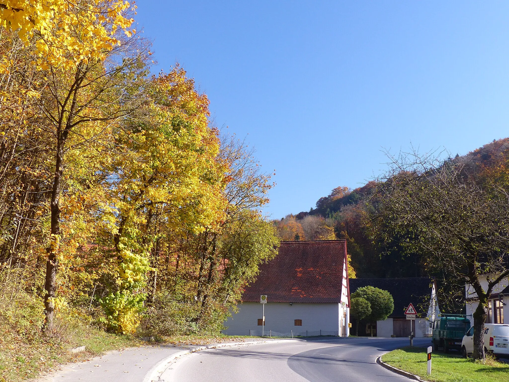 Photo showing: The hamlet Unterachtel, part of the municipality of Simmelsdorf